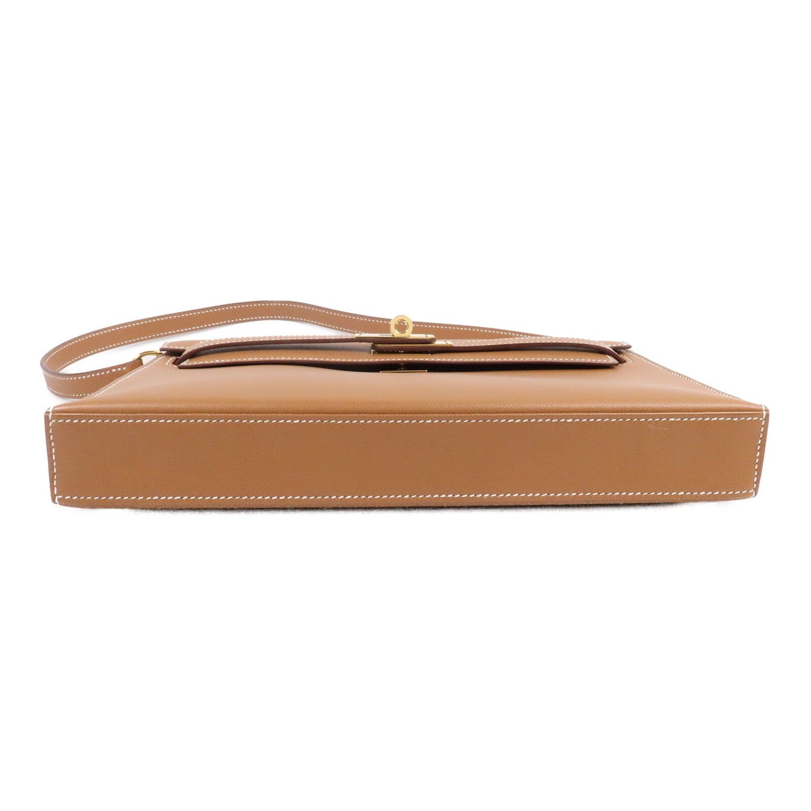 HERMES MadameKelly Elan肩背袋Gold