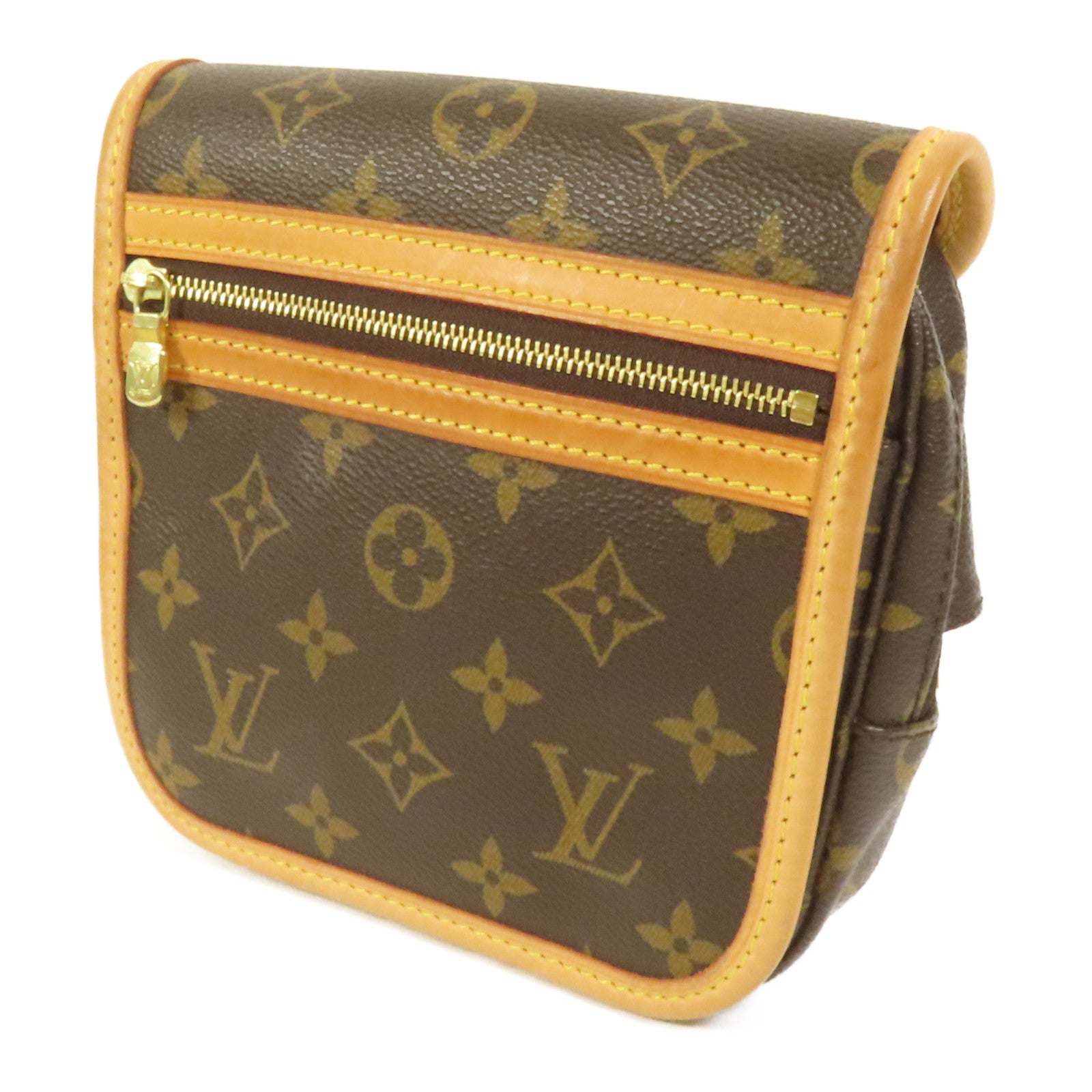 LOUIS VUITTON Monogram Bosphore Waist Bum Bag金扣腰包