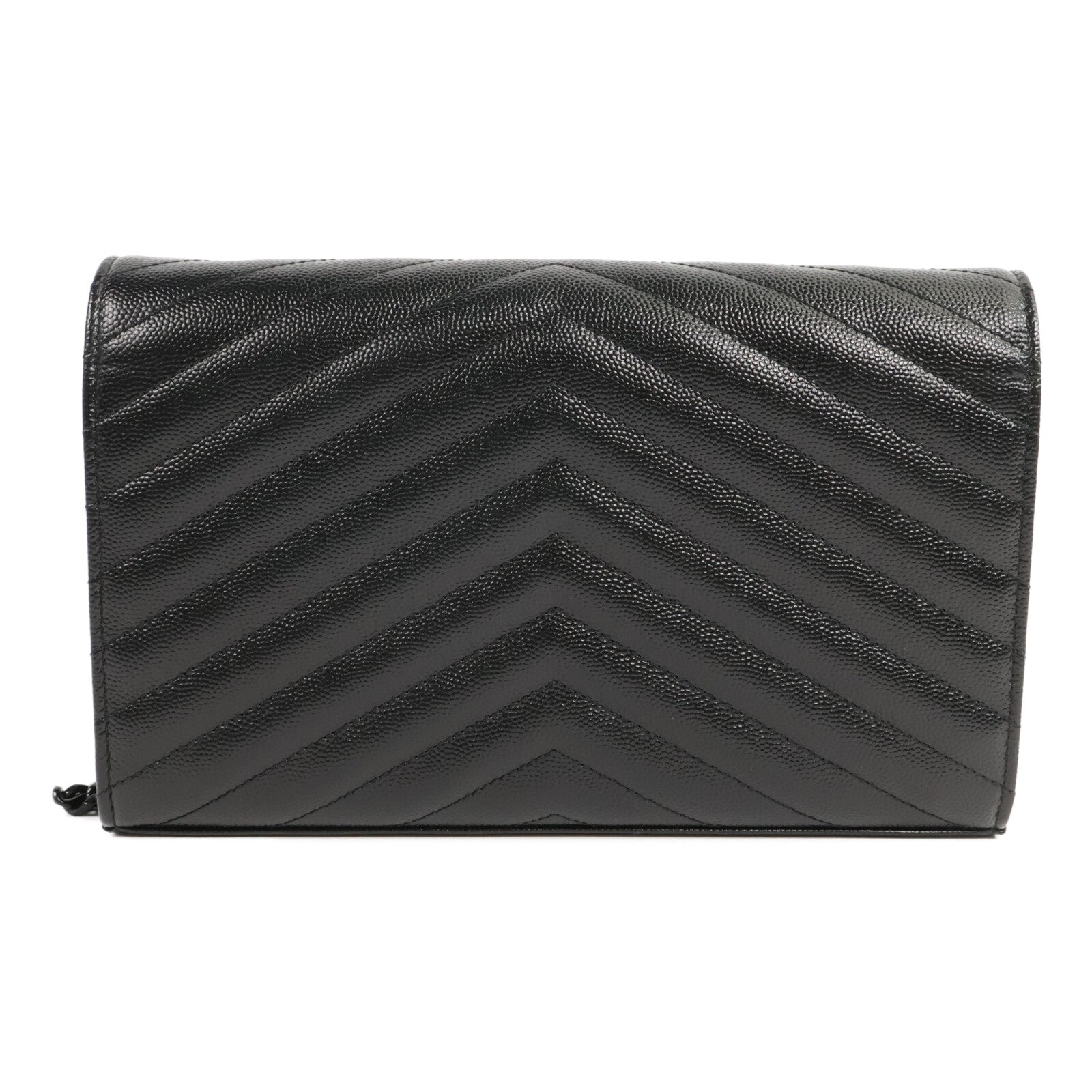 SAINT LAURENT 牛皮皮革Cassandre Envelope肩背袋