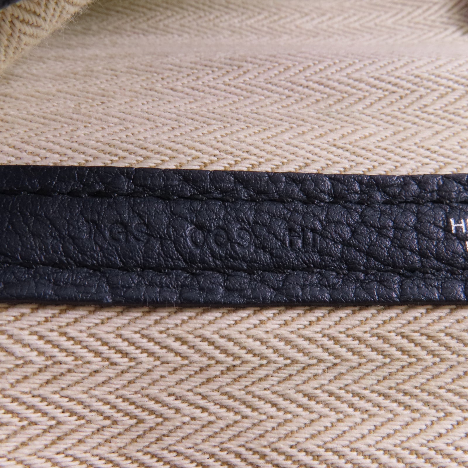 HERMES Negonda皮革Garden Party PM銀扣手挽袋