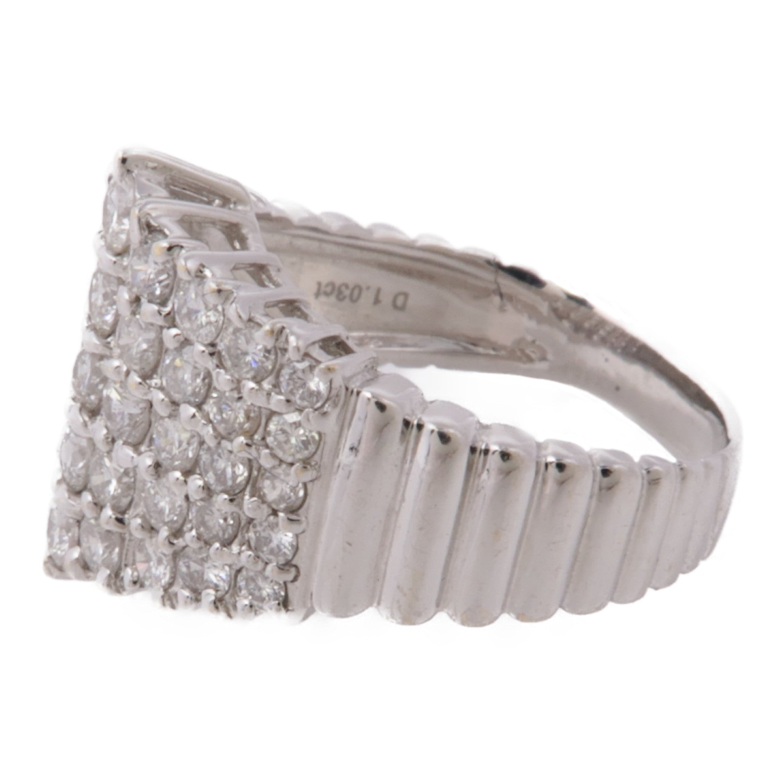 JEWELRY 18K白金Diamond Ring鑽石戒指US#4.25