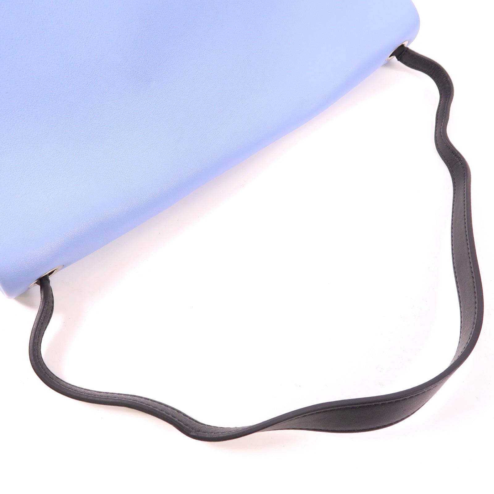 CELINE 牛皮皮革All Soft銀扣肩背袋