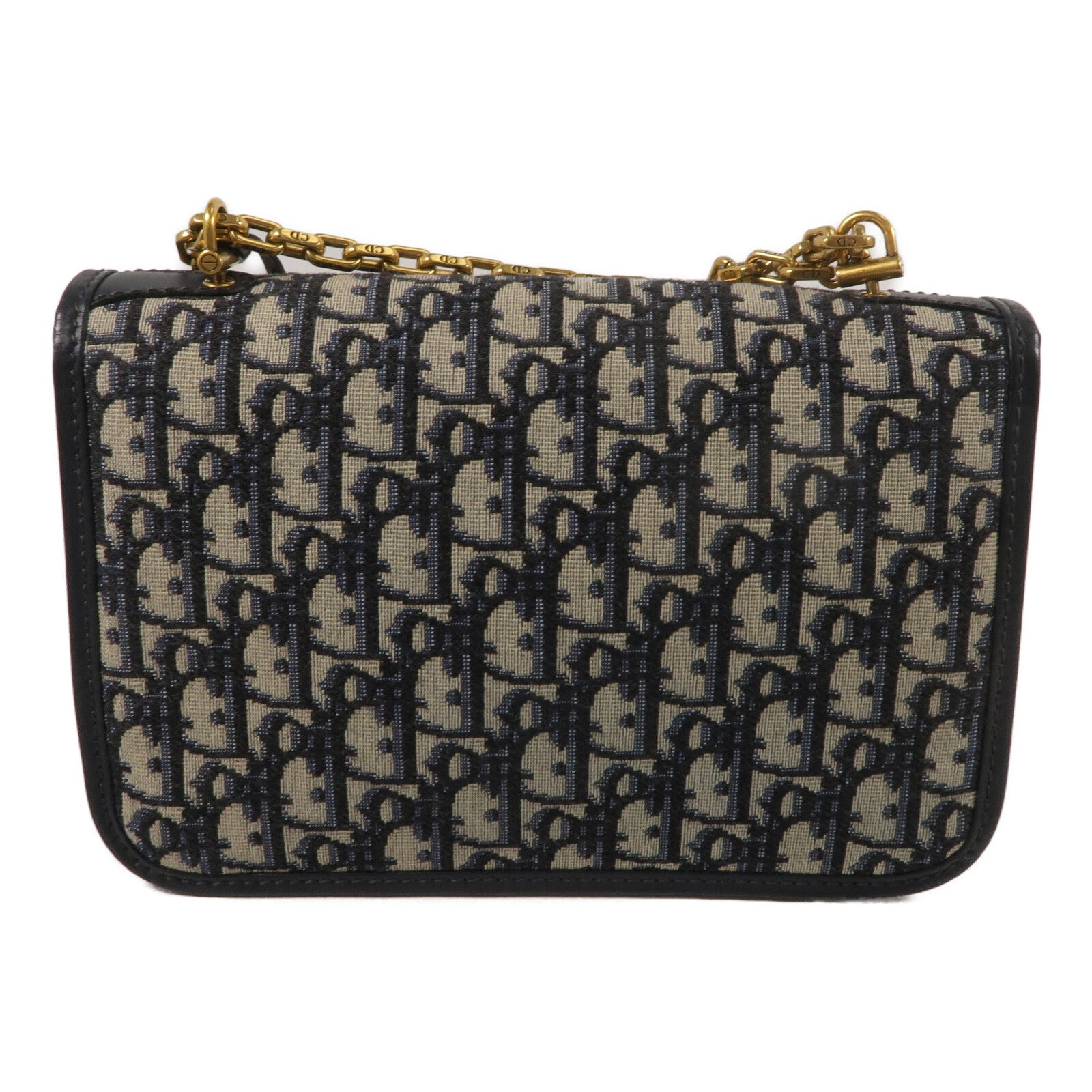 Dior 帆布Dioraddict Flap Bag鏈帶肩背袋
