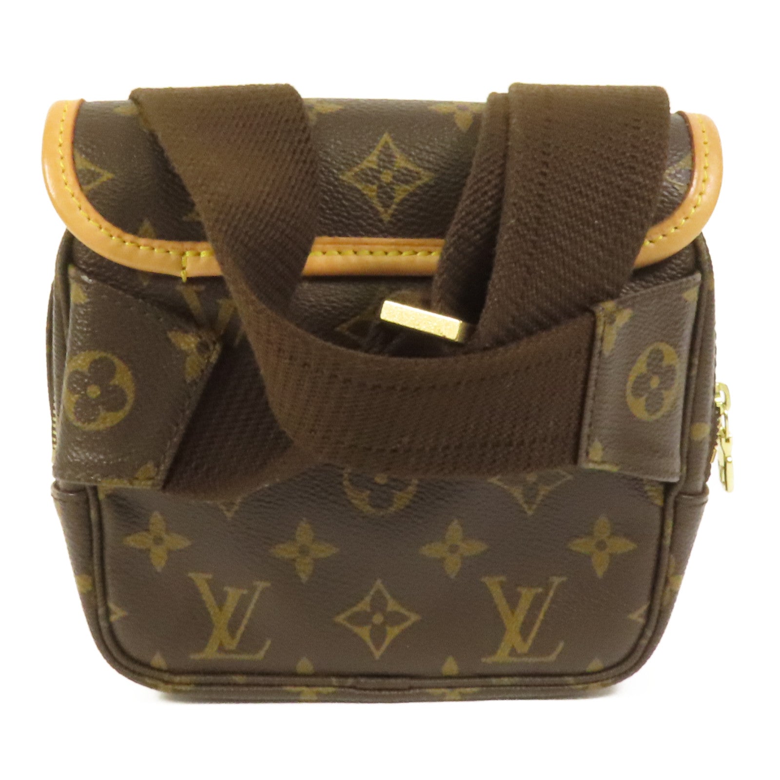 LOUIS VUITTON Monogram Bosphore Waist Bum Bag金扣腰包