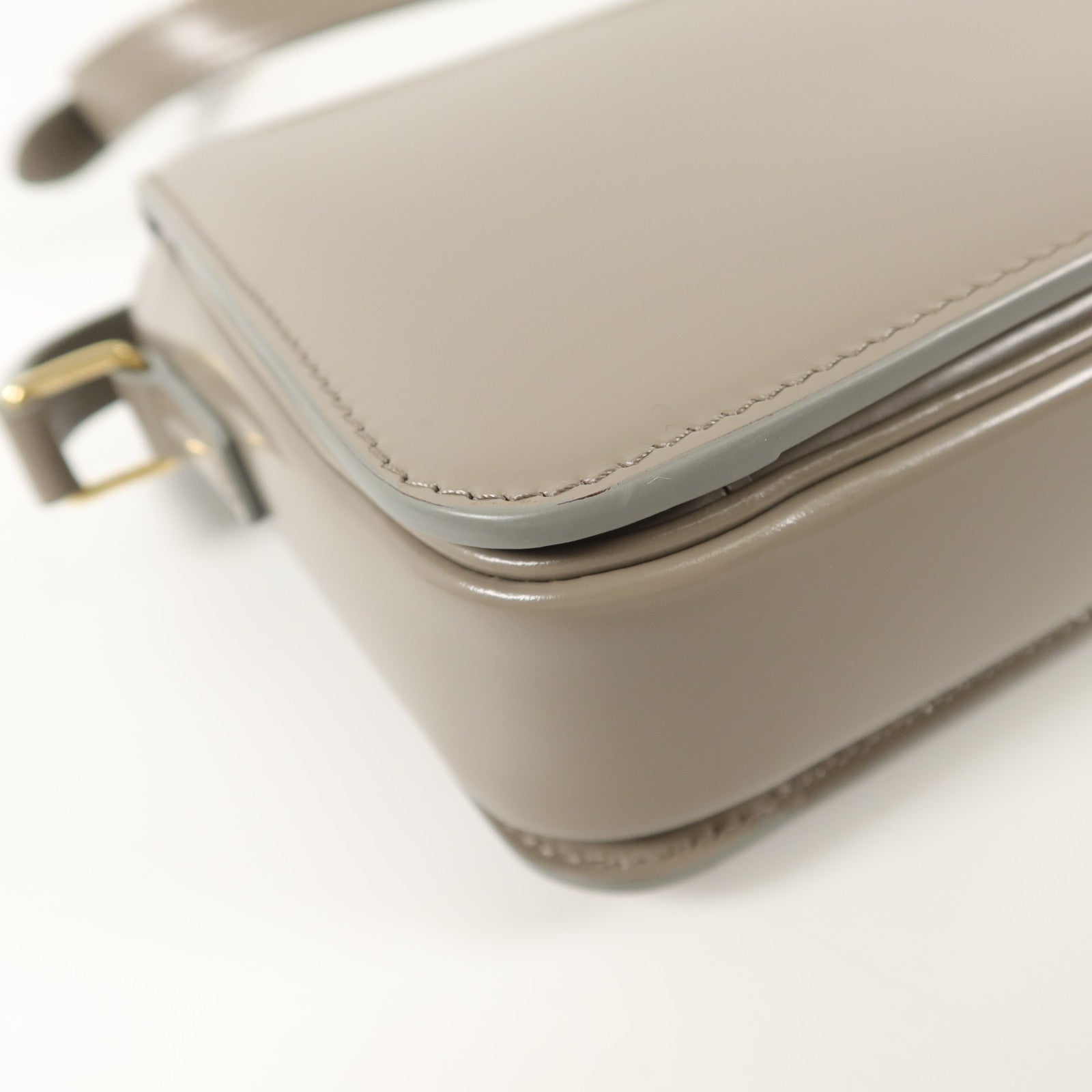 CELINE 牛皮皮革Teen Triomphe肩背袋