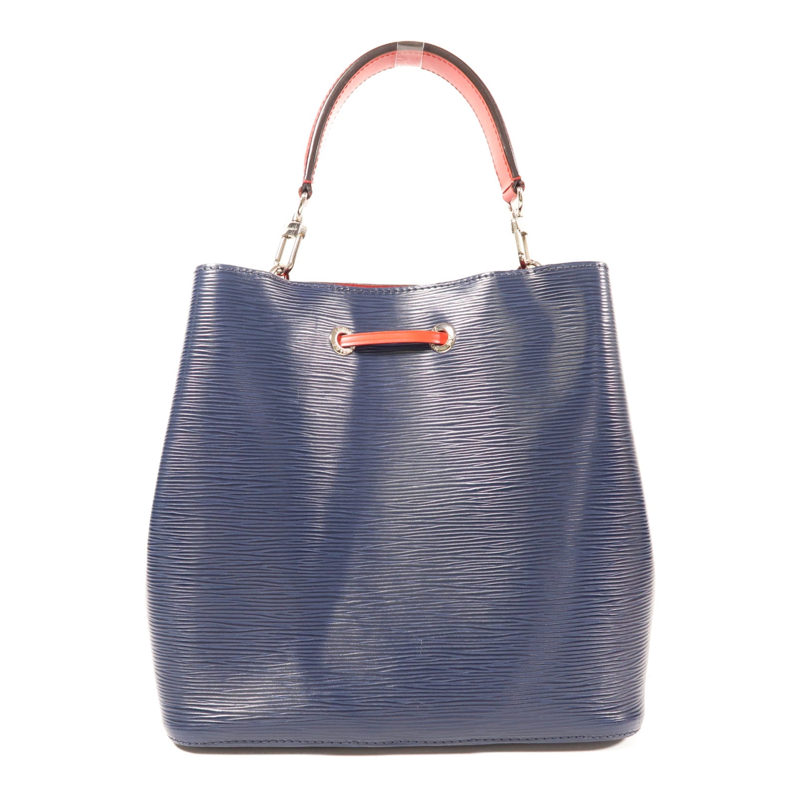 LOUIS VUITTON Epi NeoNoe MM銀扣手挽肩背兩用袋