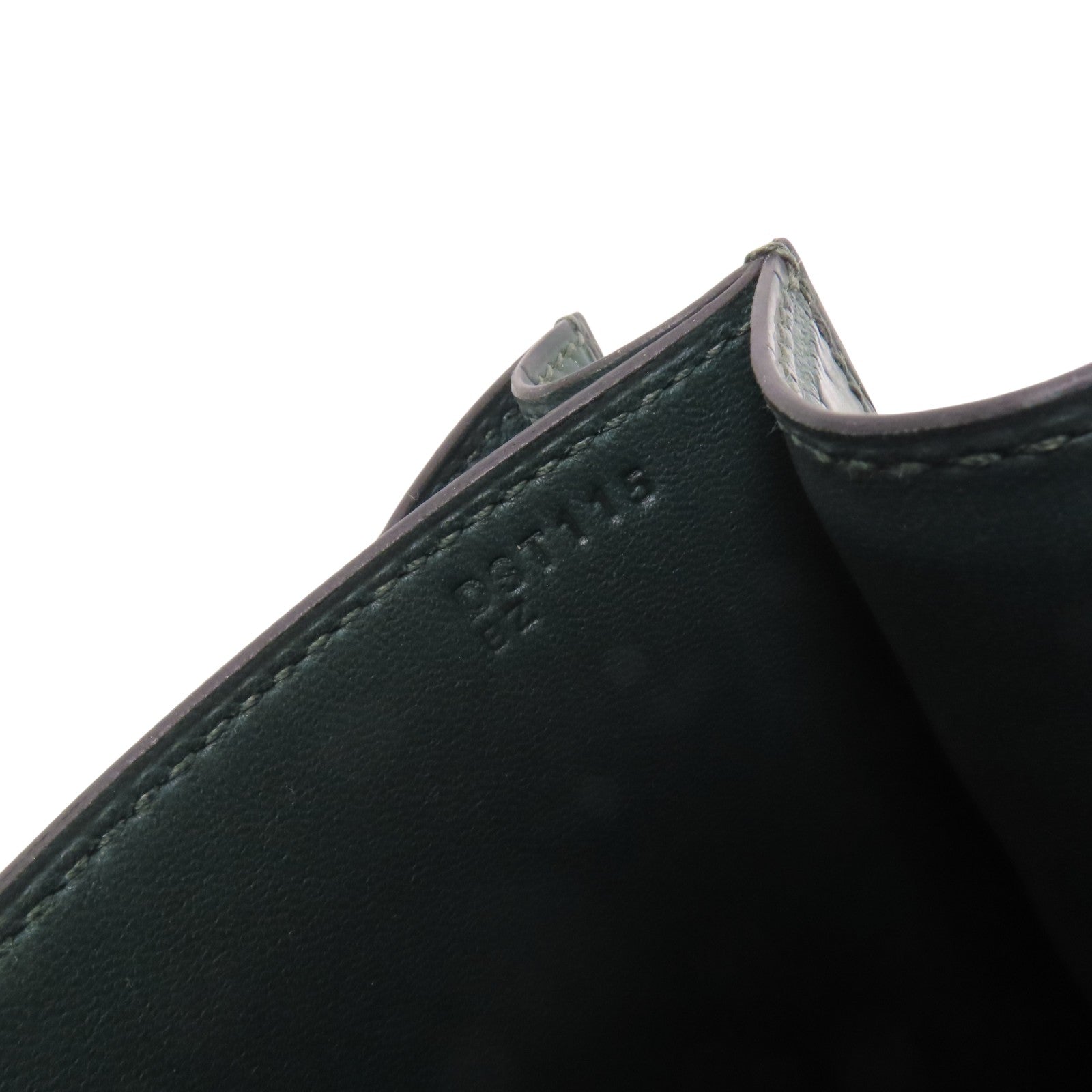 HERMES 鱷魚皮革Constance 24金扣肩背袋