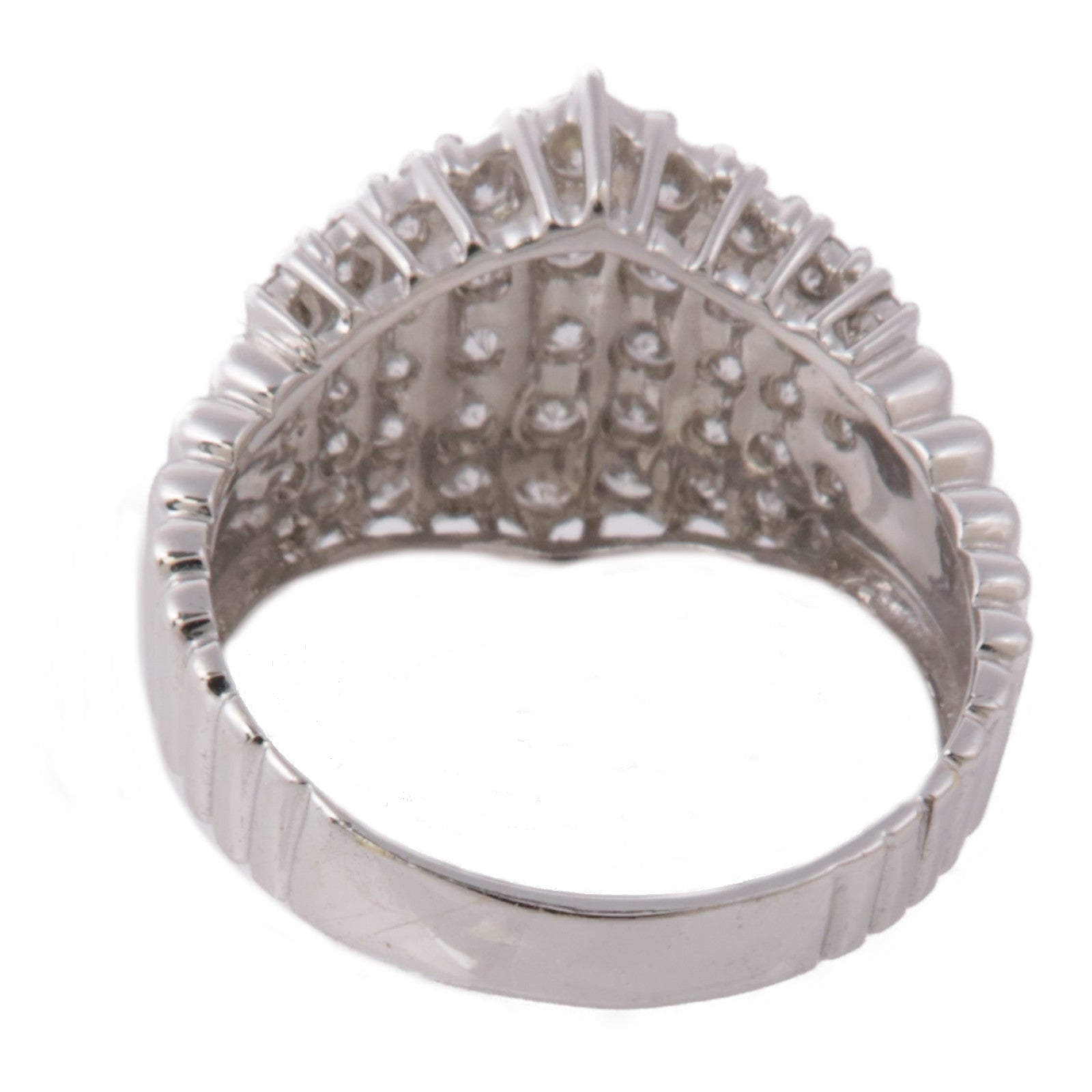 JEWELRY 【激減優惠】18K白金Diamond Ring鑽石戒指US#4.25