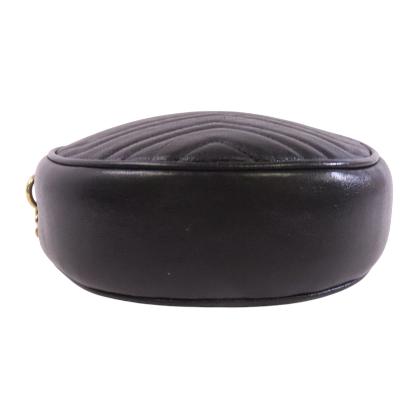 GUCCI 牛皮皮革GG Marmont金扣鏈帶肩背袋