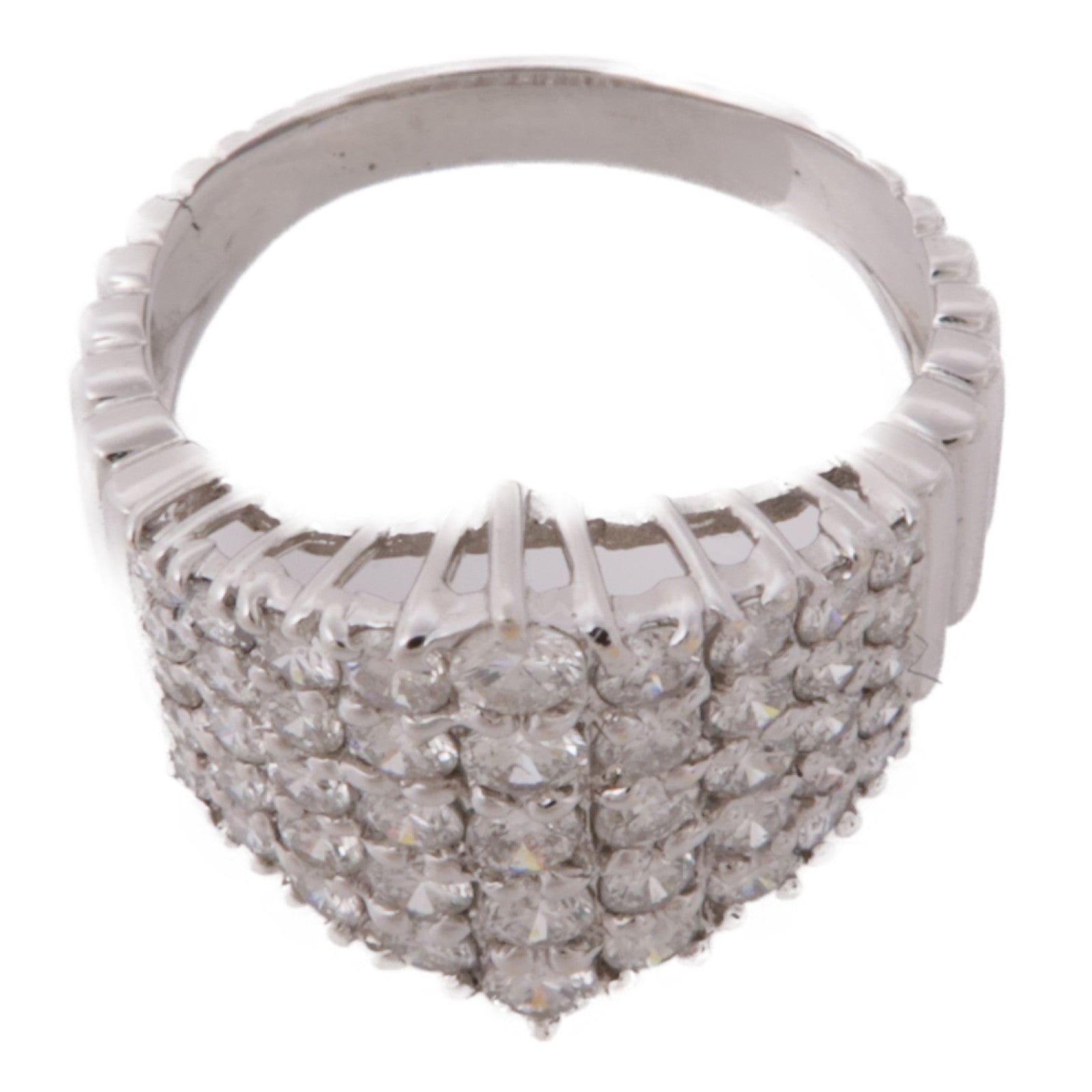 JEWELRY 18K白金Diamond Ring鑽石戒指US#4.25