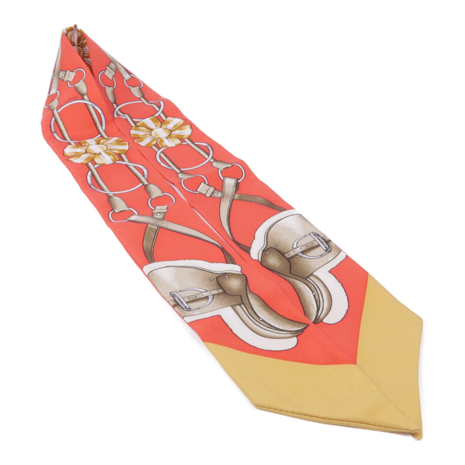 HERMES 【激減優惠】絲質Twilly絲巾