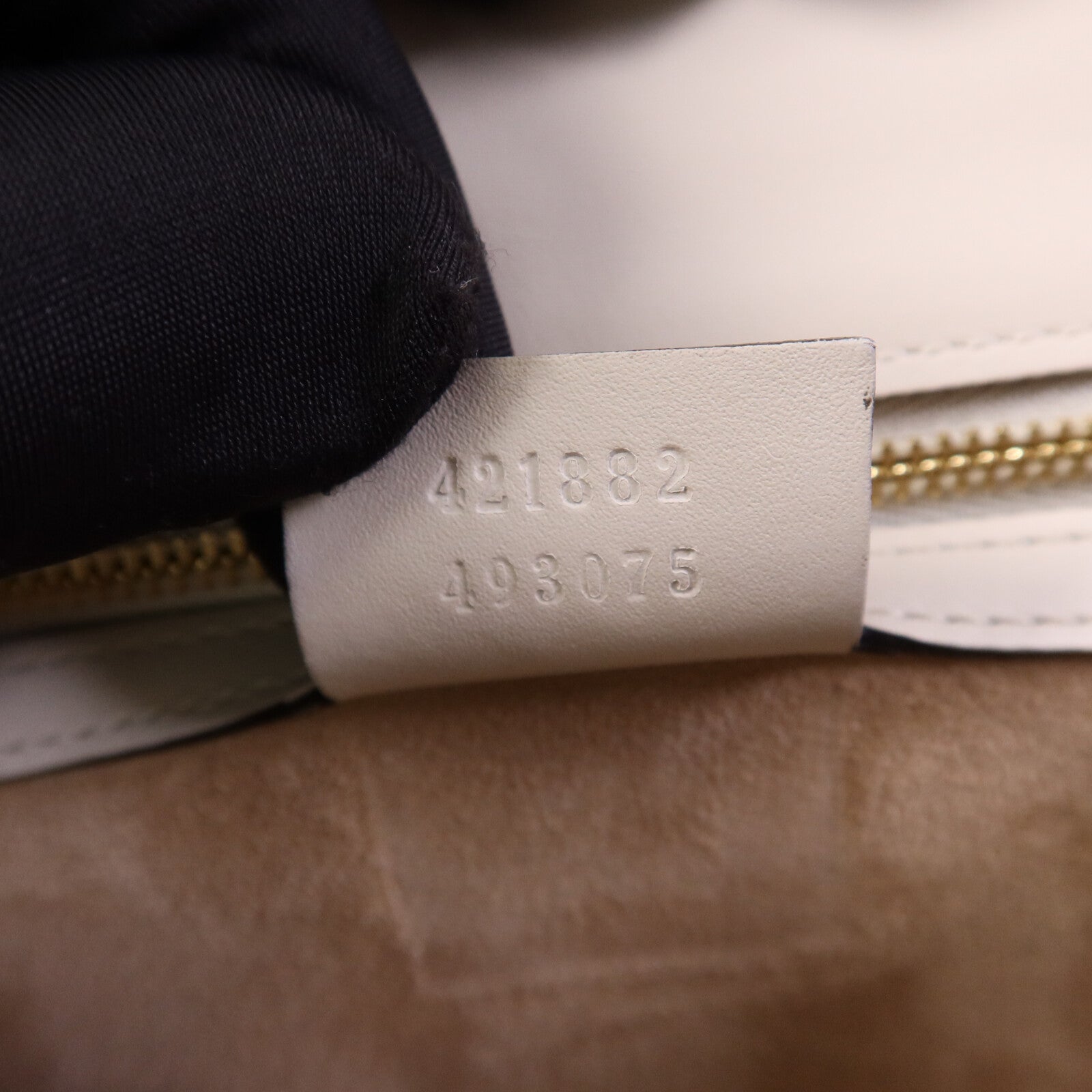 GUCCI 【激減優惠】牛皮皮革Sylvie金扣肩背袋