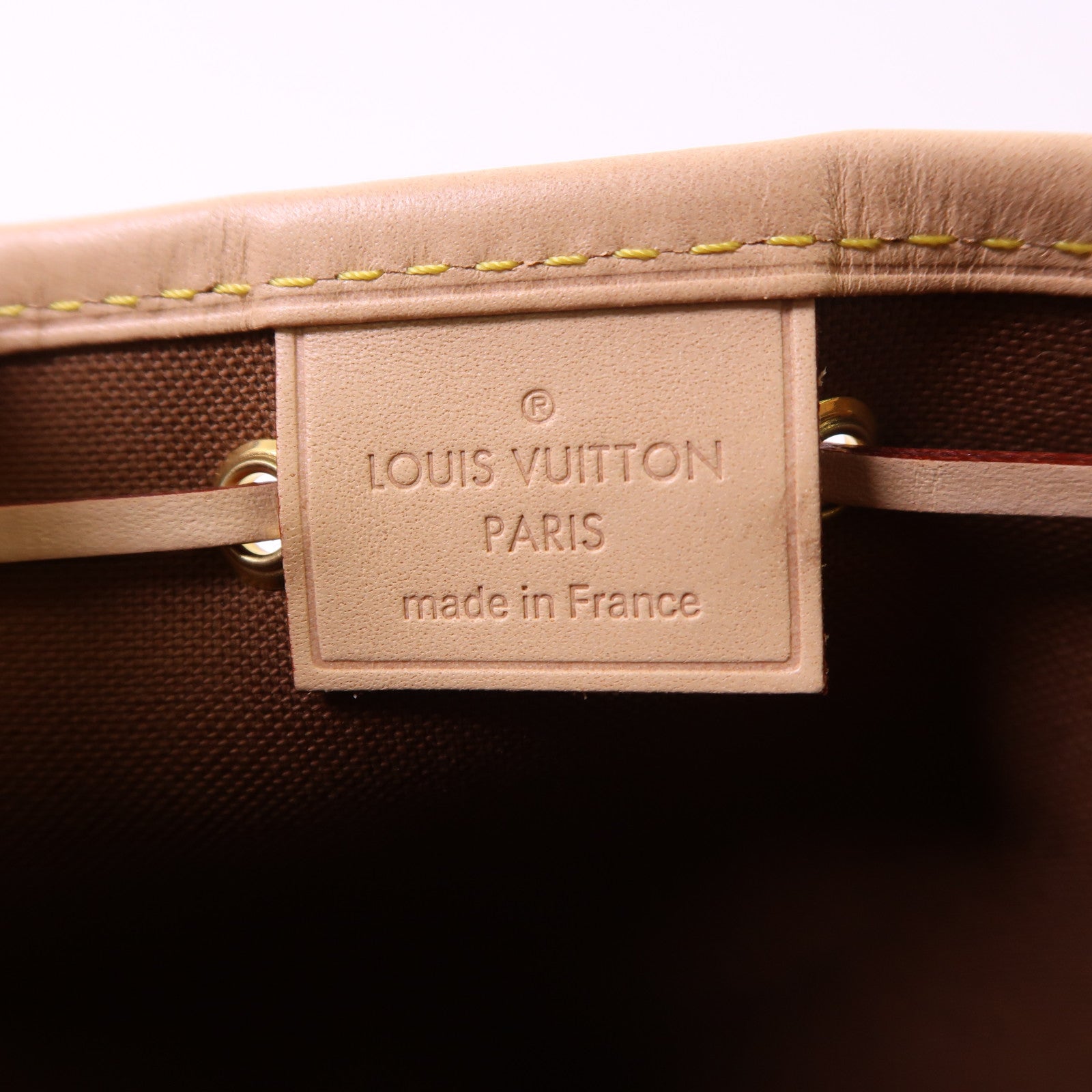 LOUIS VUITTON Monogram Nano Noe金扣肩背袋