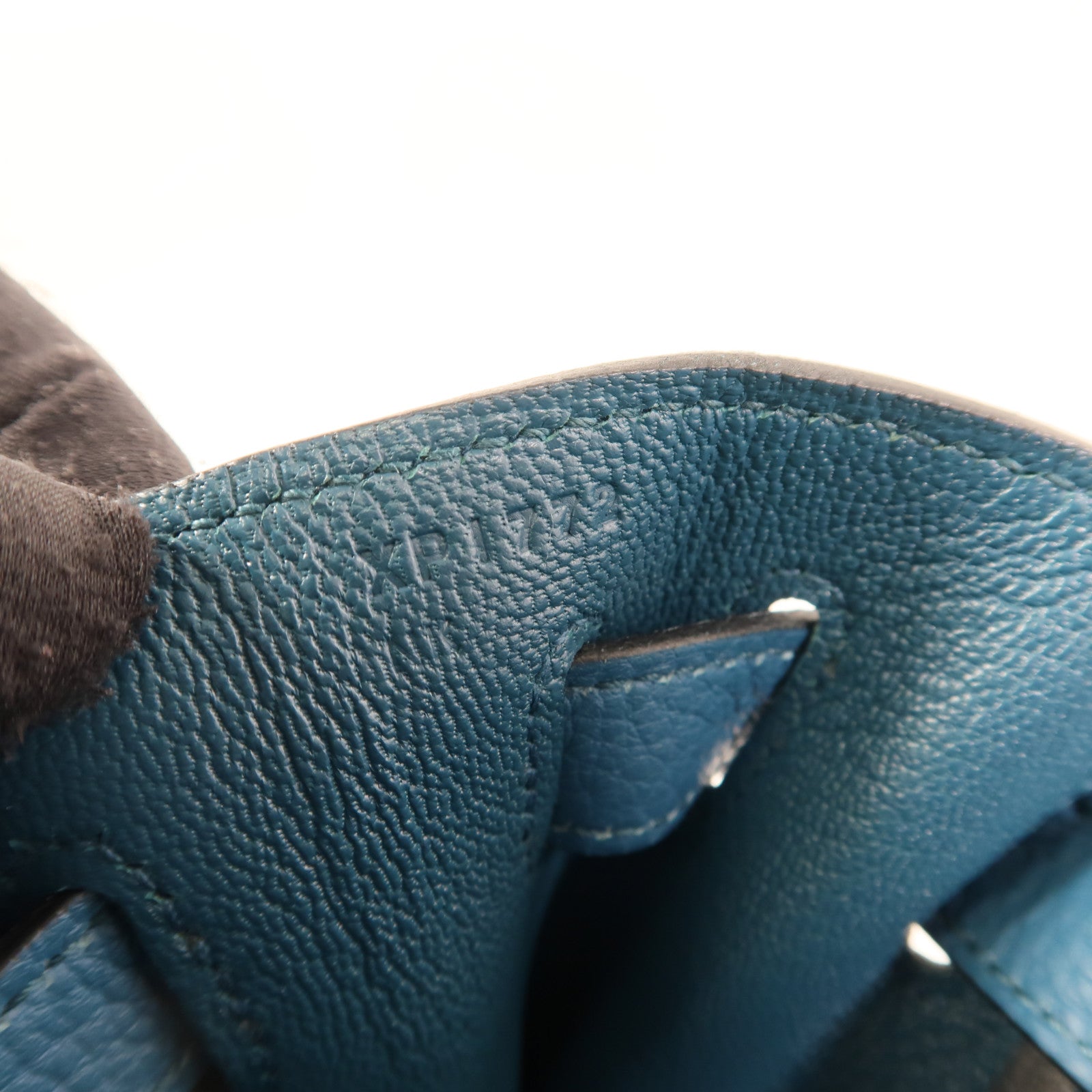 HERMES Togo皮革Kelly 32金扣手挽肩背兩用袋Cobalt