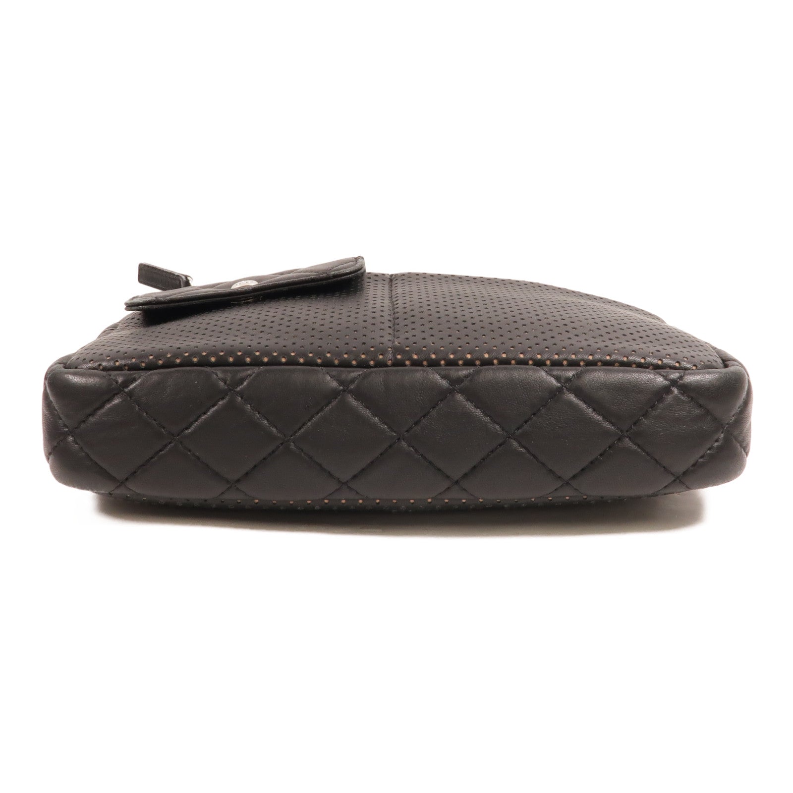 CHANEL 羊皮皮革Perforated Multi Pocket Camera Case肩背袋