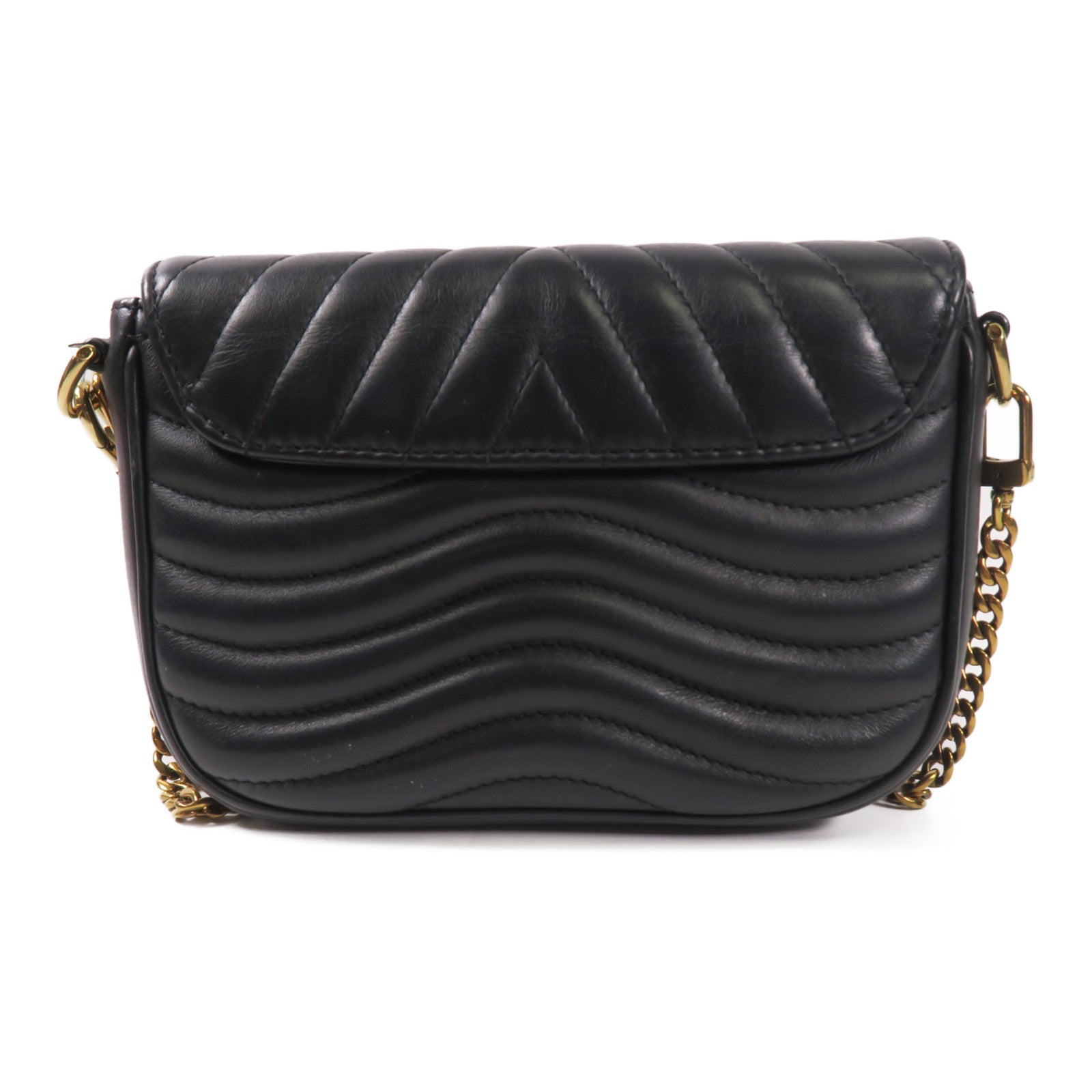 LOUIS VUITTON 牛皮皮革New Wave金扣手挽肩背兩用袋