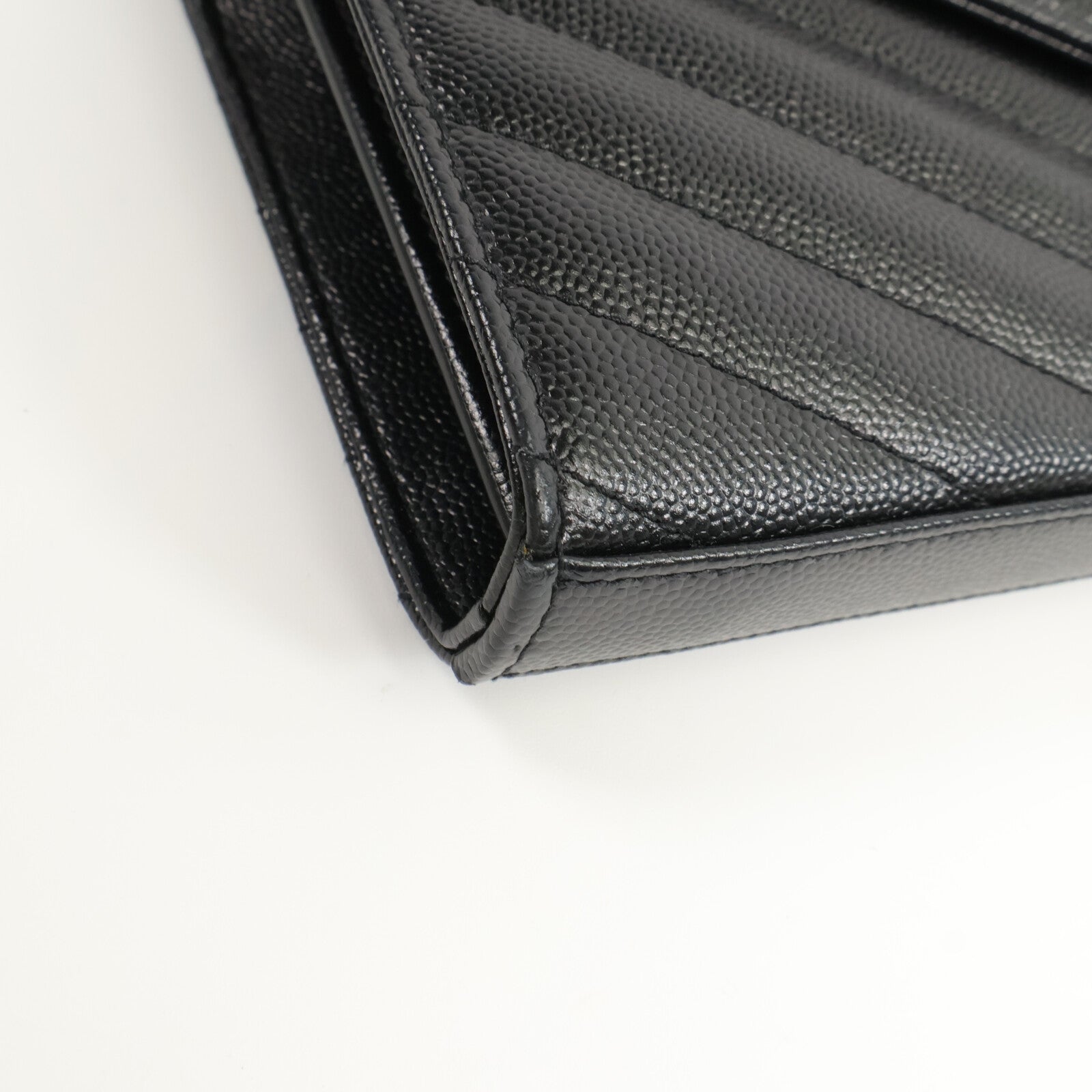 SAINT LAURENT 牛皮皮革Cassandre Envelope肩背袋