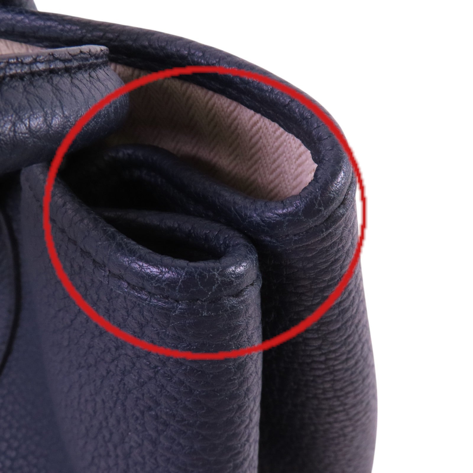 HERMES Negonda皮革Garden Party PM銀扣手挽袋