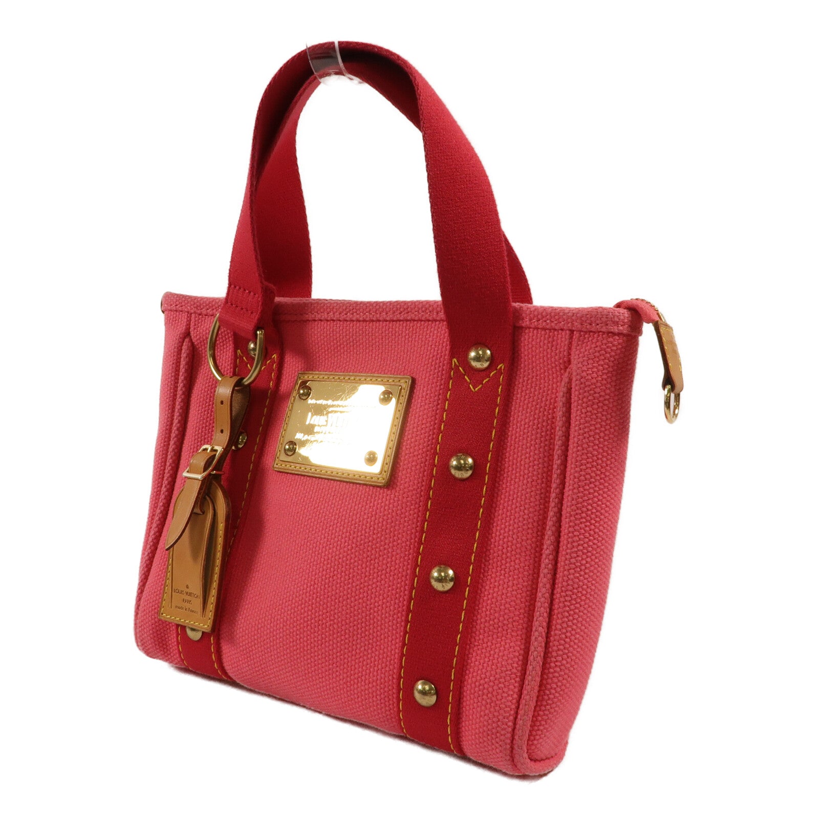 LOUIS VUITTON 帆布Antique Cabas PM手挽袋