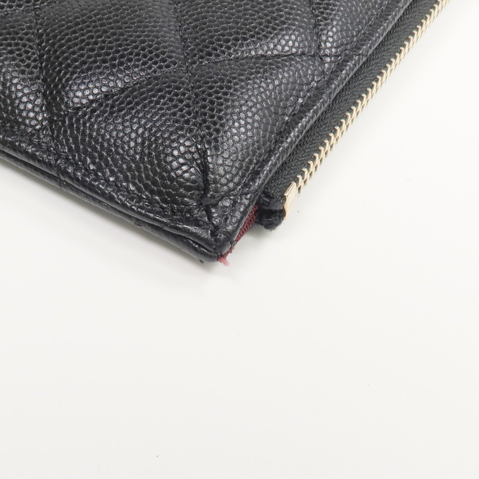 CHANEL 牛皮皮革Classic Phone Pouch with Zipper長錢包/手機袋