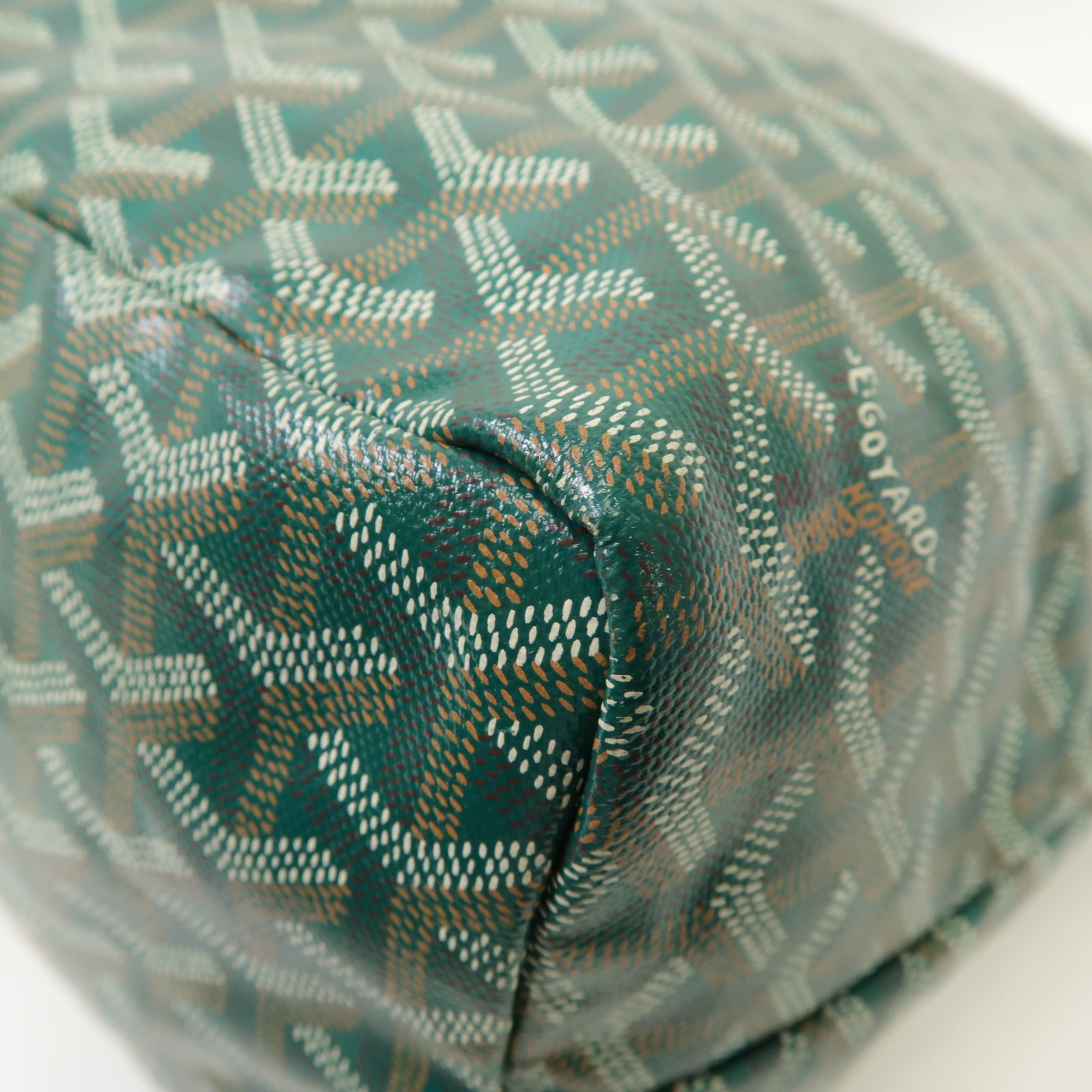 GOYARD 塗層帆布Saint Louis肩背袋綠色