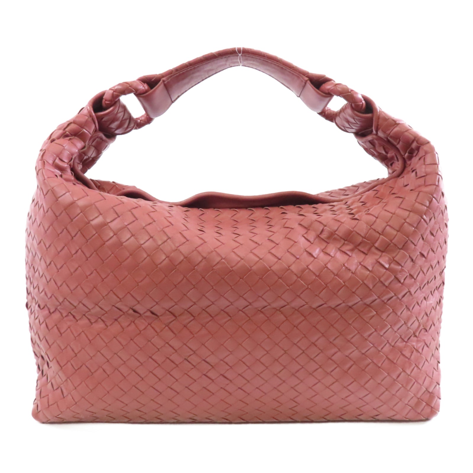 BOTTEGA VENETA 皮革Shoulder Bag肩背袋粉紅色