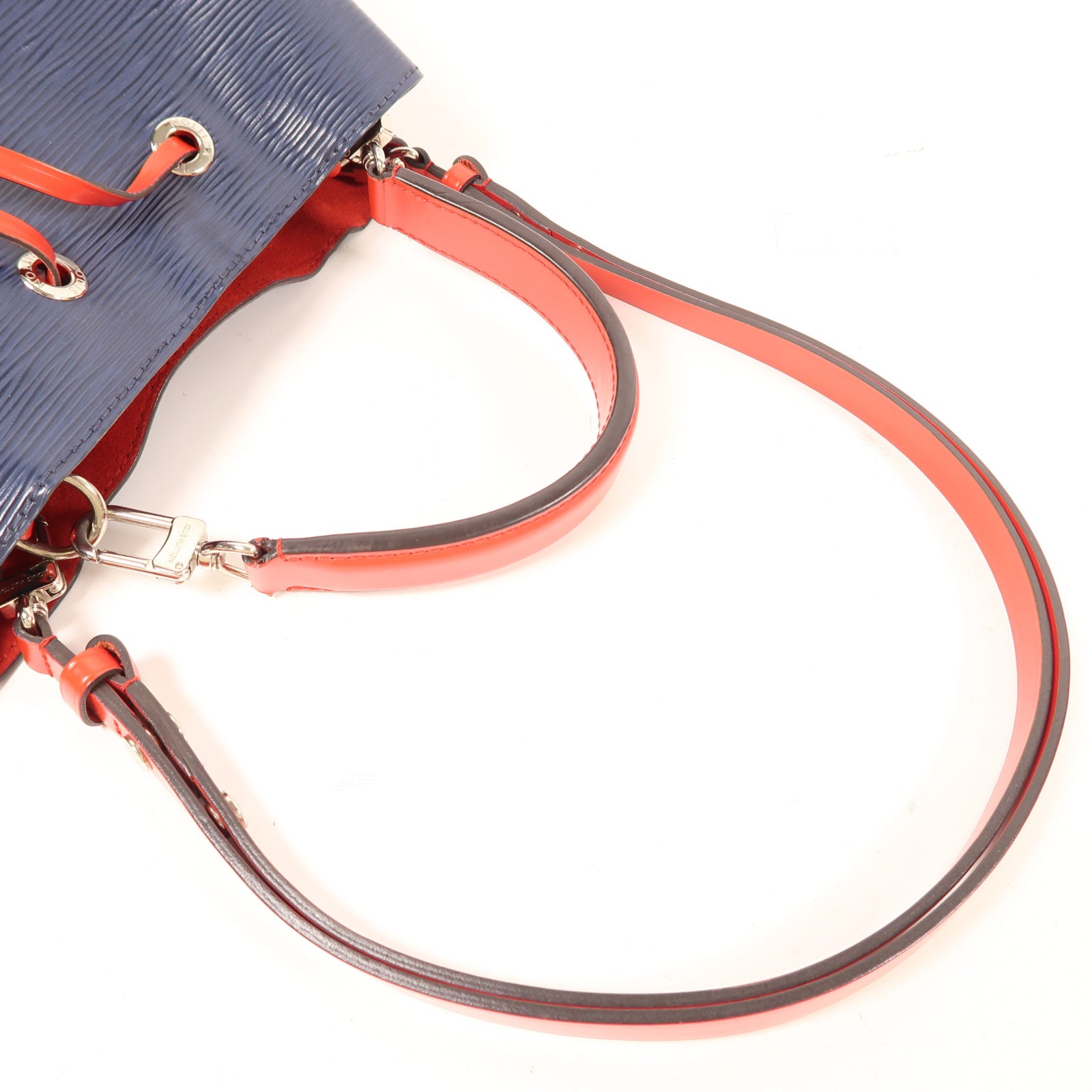 LOUIS VUITTON Epi NeoNoe MM銀扣手挽肩背兩用袋