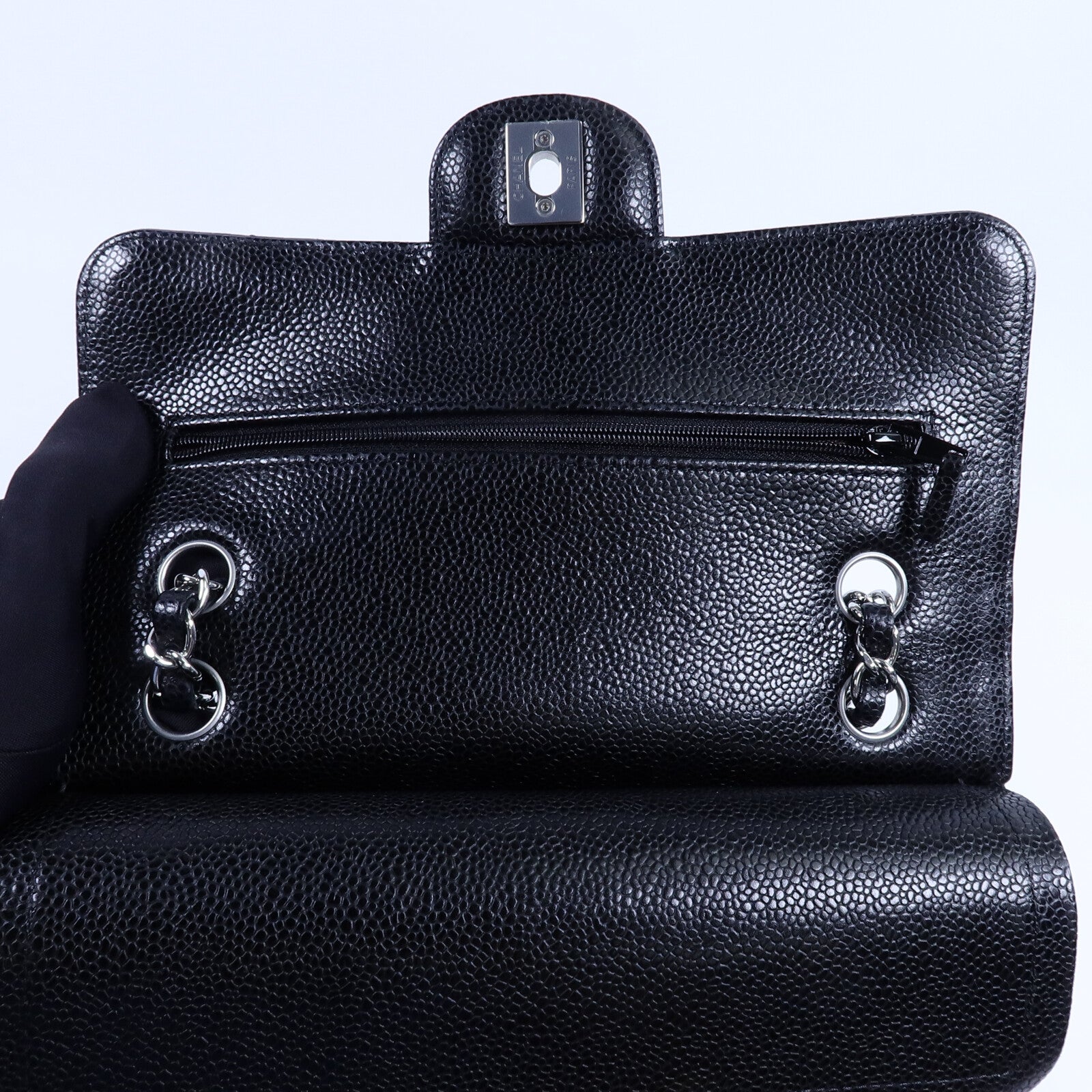 CHANEL 牛皮皮革Classic 23鏈帶肩背袋