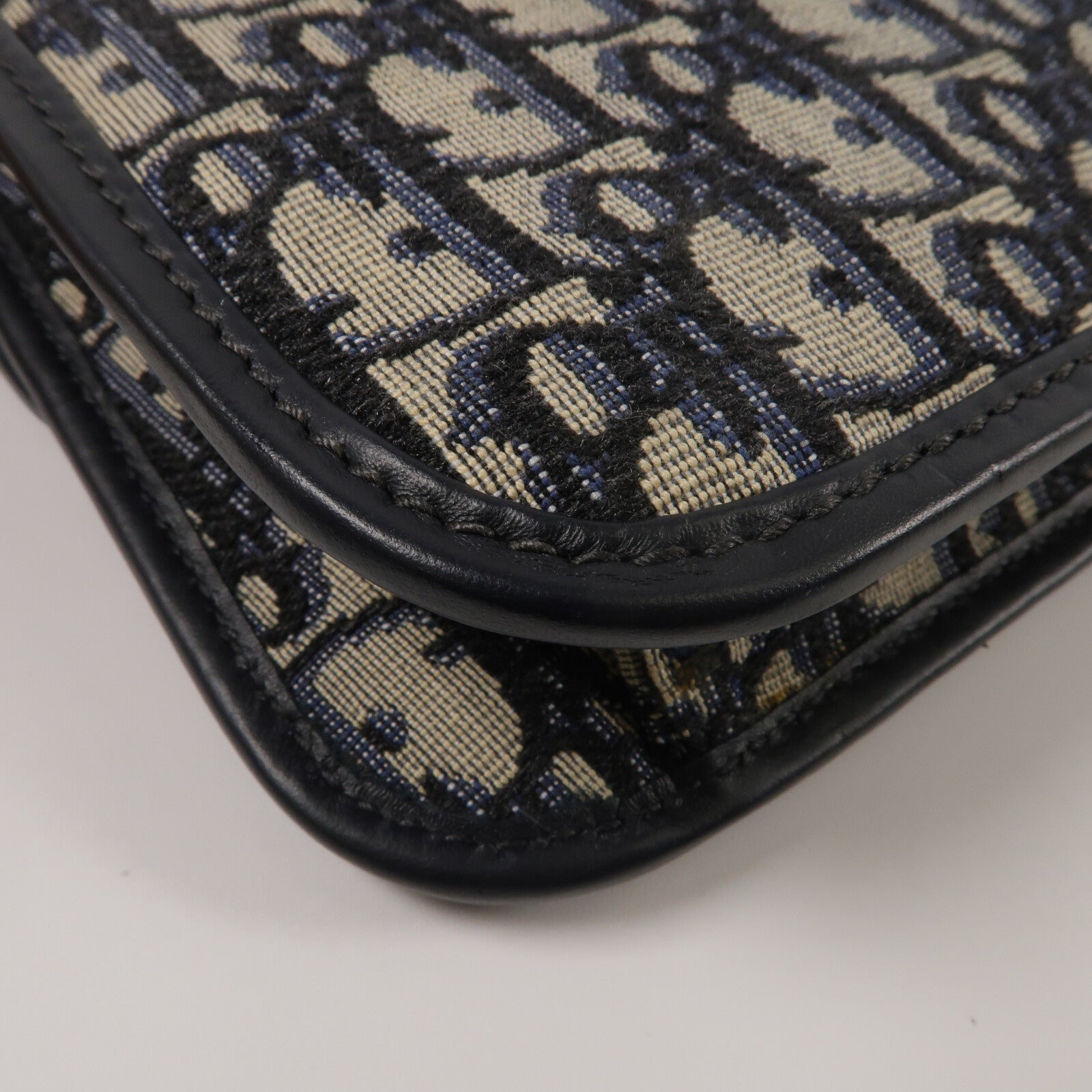 Dior 帆布Dioraddict Flap Bag鏈帶肩背袋