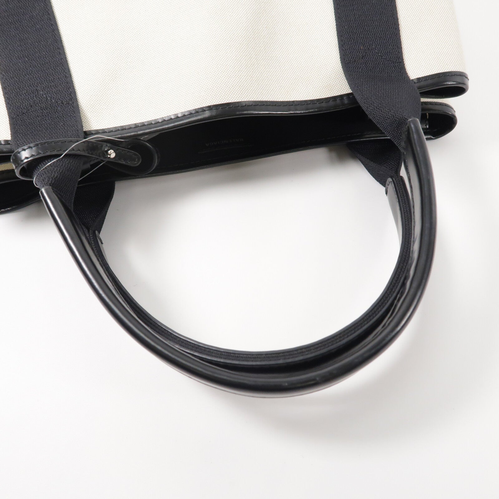 BALENCIAGA 牛皮皮革/帆布Navy Cabas Small手挽袋