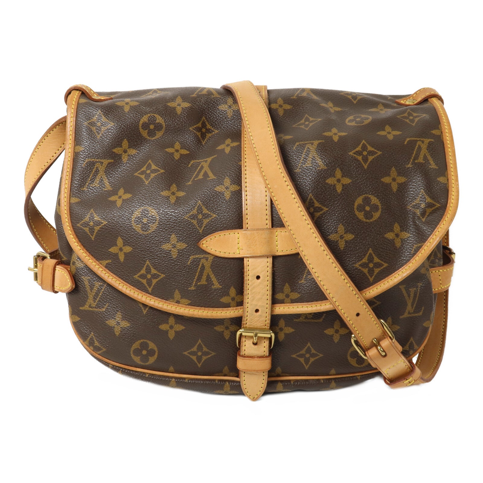 LOUIS VUITTON Monogram Saumur 30肩背袋