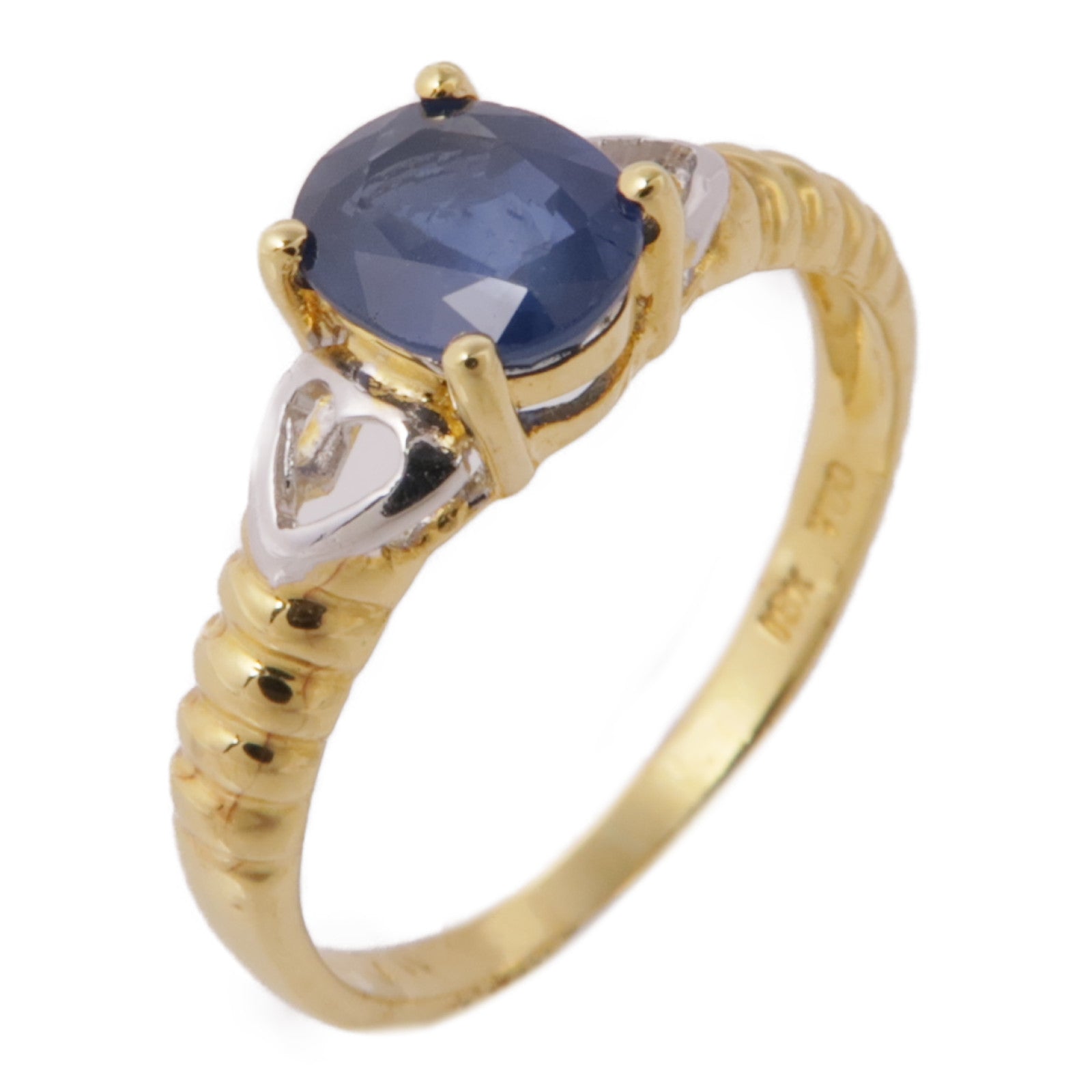 JEWELRY 【激減優惠】18K黃金Ring戒指US#4.75