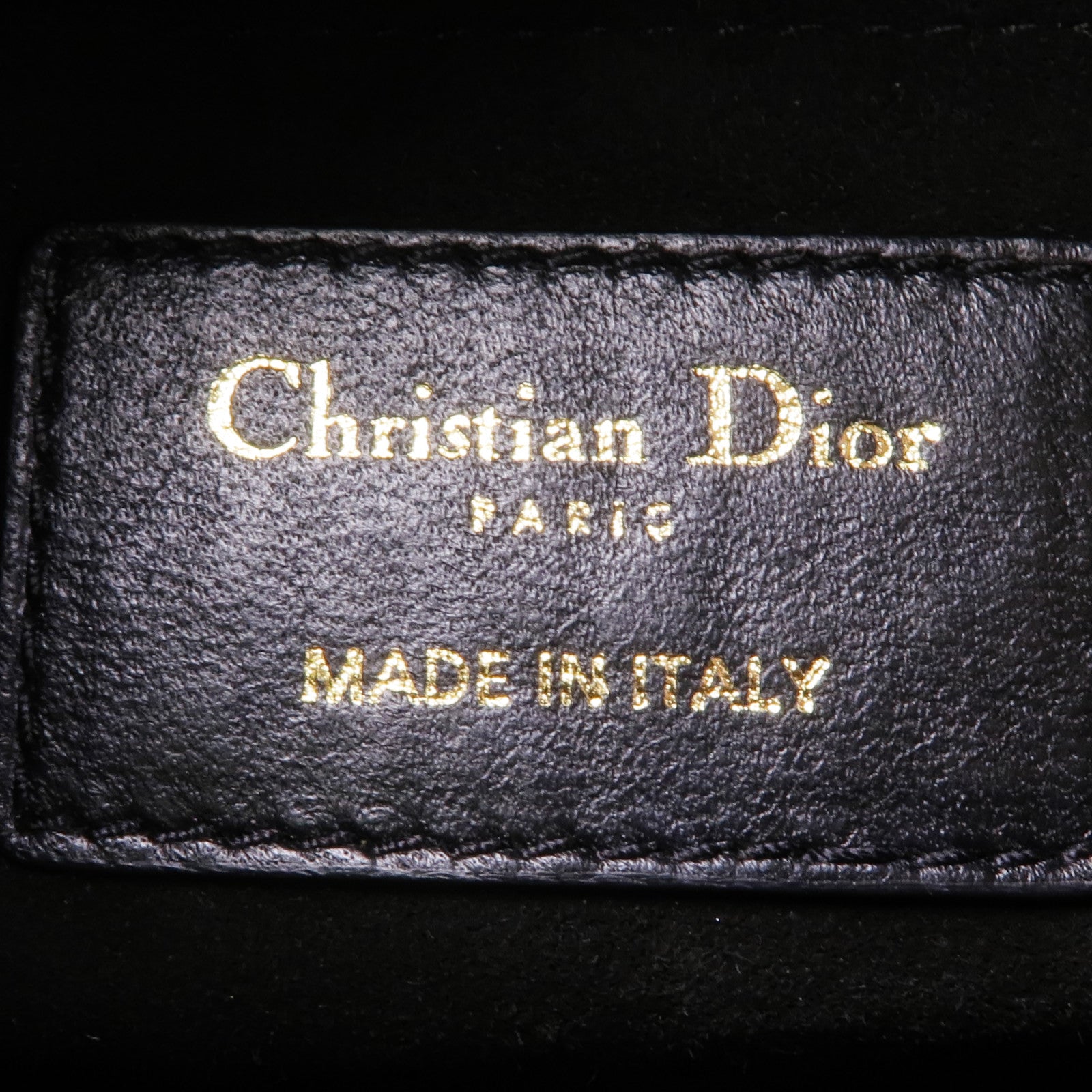 Dior 牛皮皮革Hobo Bag金扣手挽肩背兩用袋
