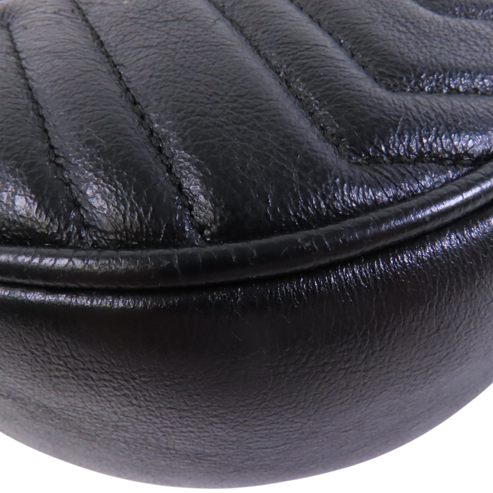 GUCCI 【激減優惠】牛皮皮革GG Marmont金扣鏈帶肩背袋