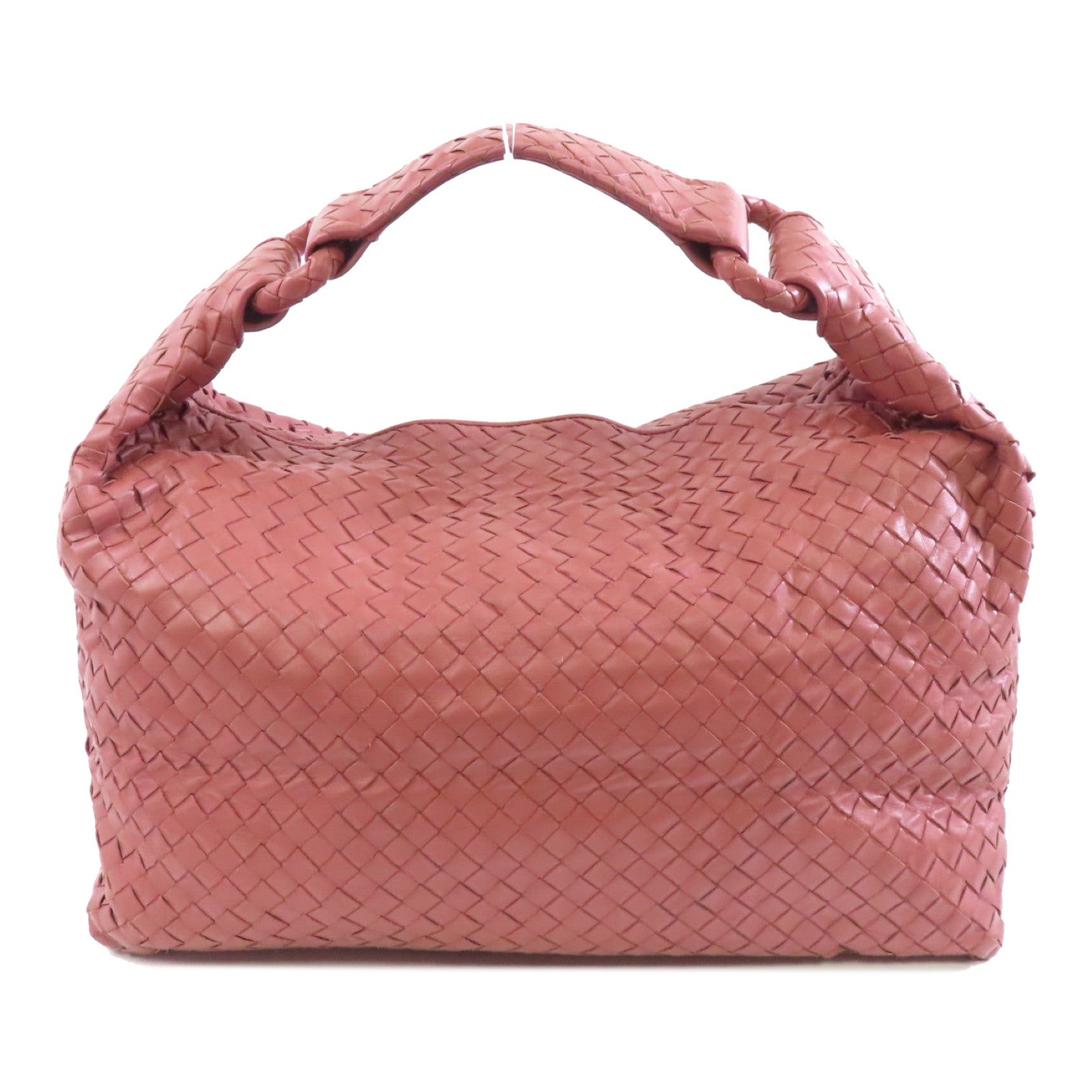 BOTTEGA VENETA 皮革Shoulder Bag肩背袋粉紅色