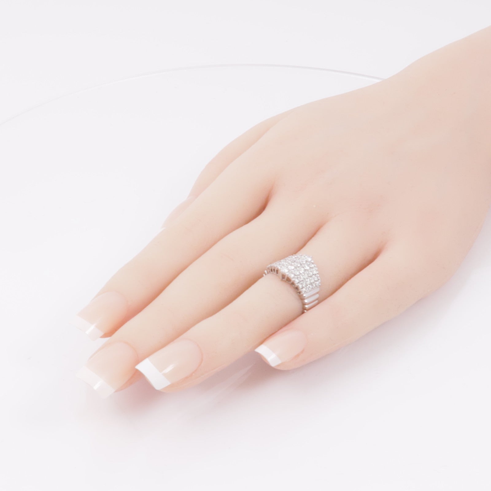 JEWELRY 18K白金Diamond Ring鑽石戒指US#4.25