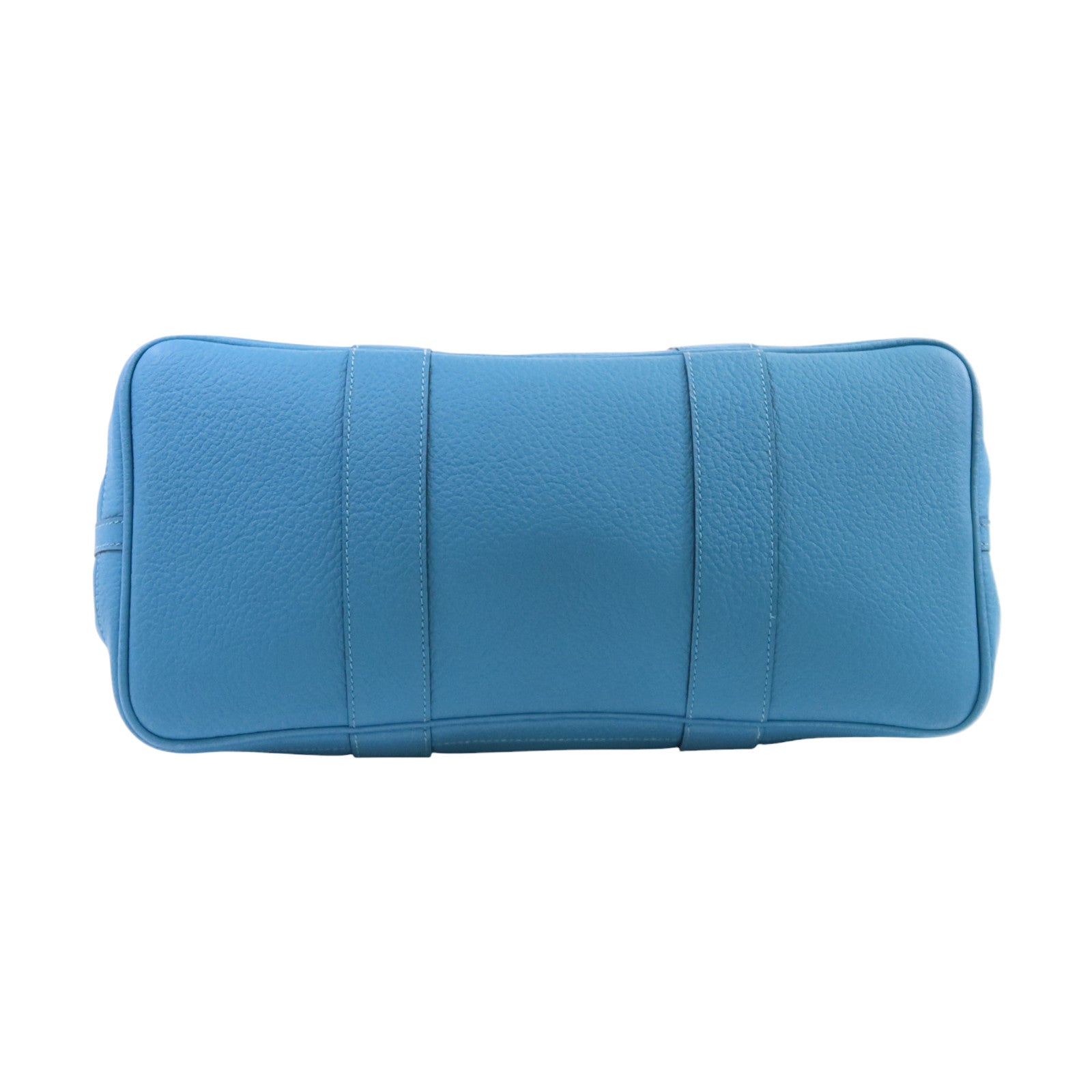 HERMES Negonda皮革GardenParty PM銀扣手挽袋