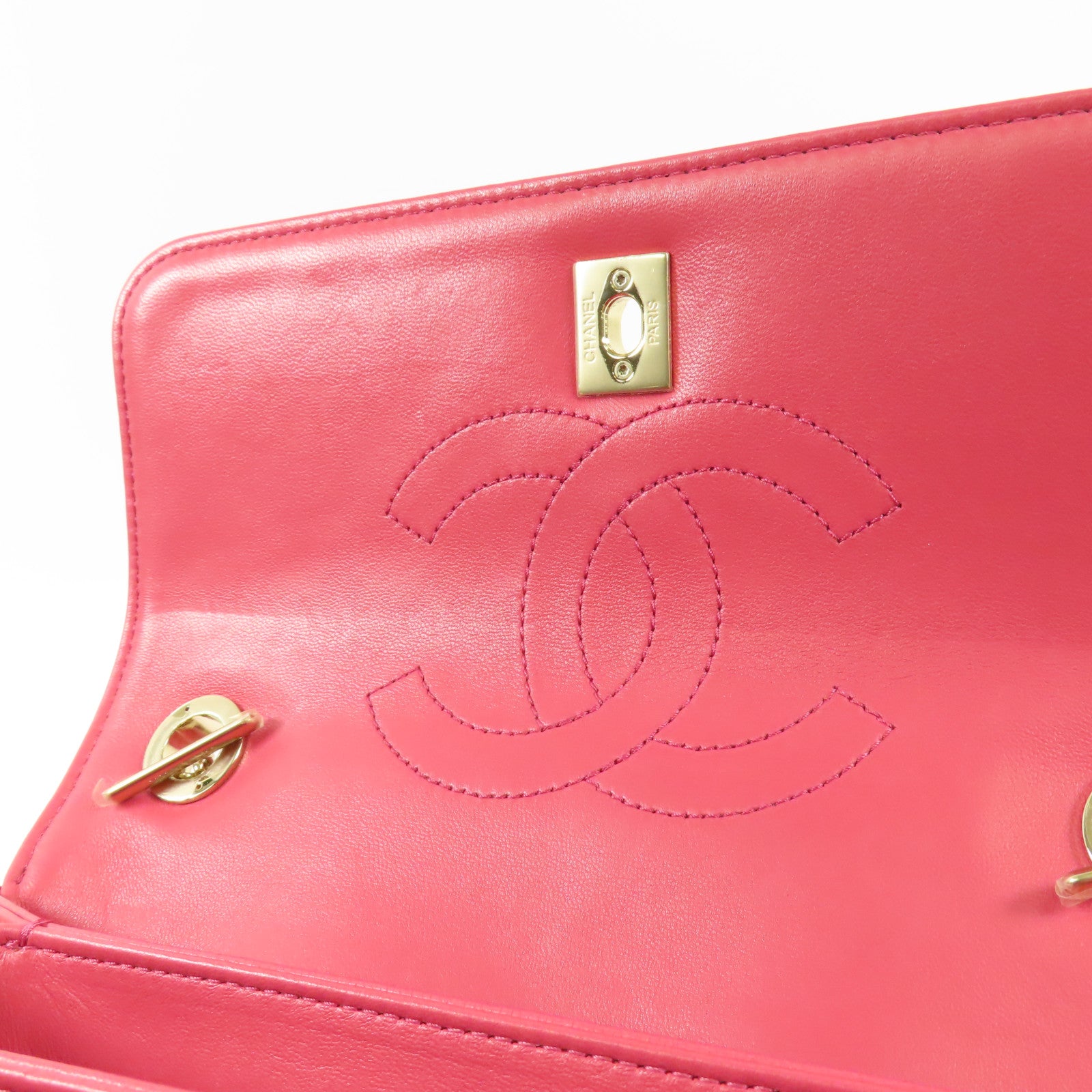 CHANEL 牛皮皮革Trendy CC金扣手挽肩背兩用袋