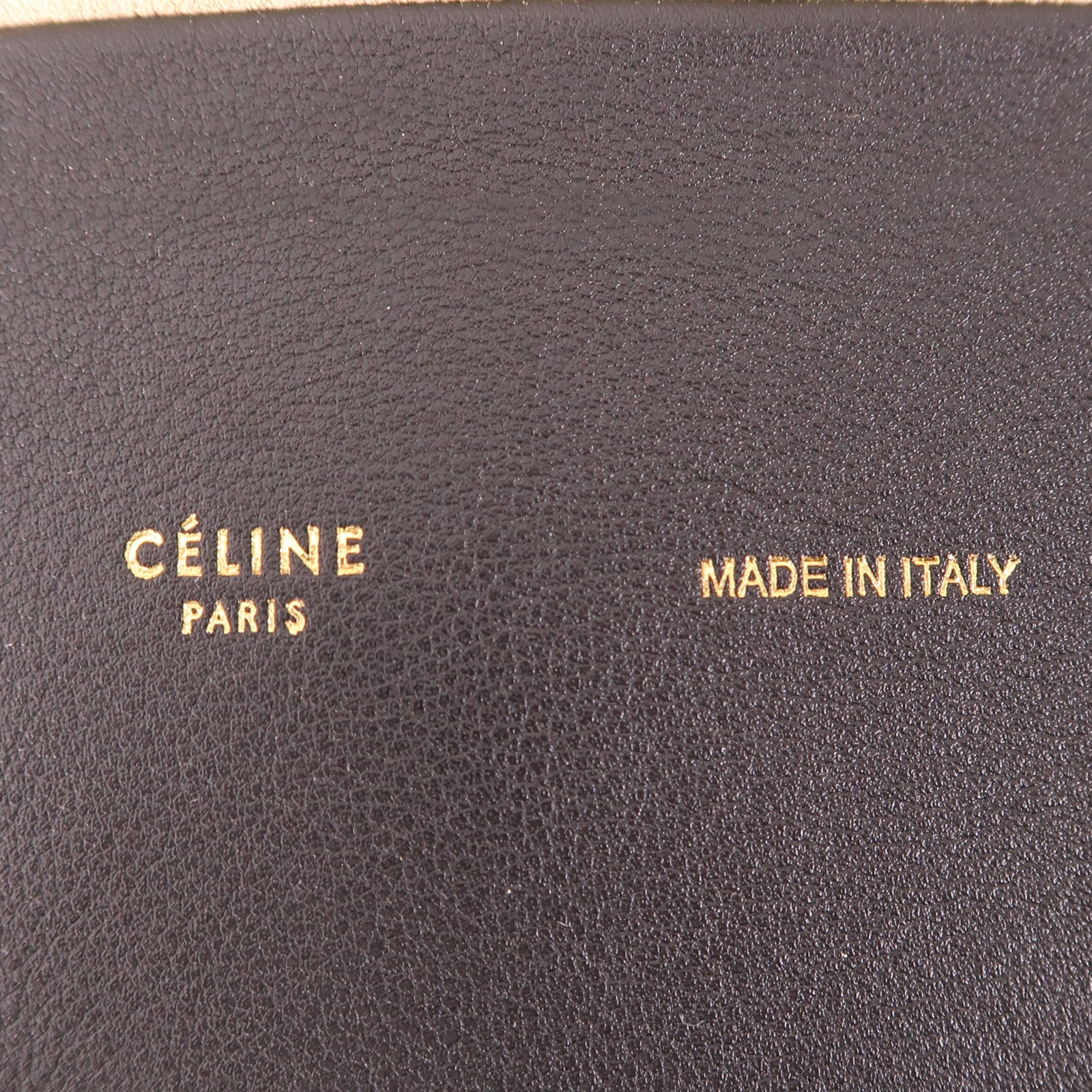 CELINE 牛皮皮革All Soft銀扣肩背袋