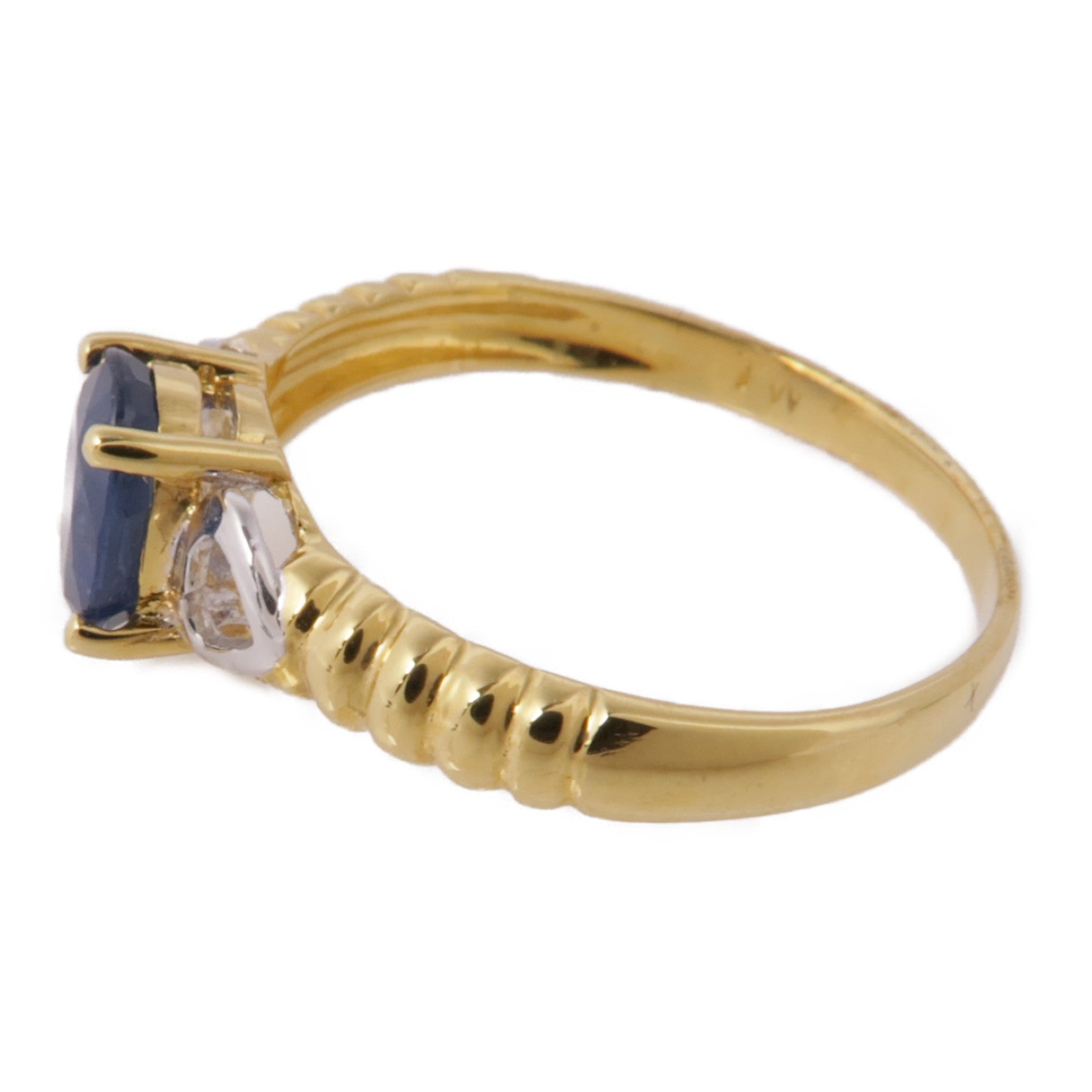 JEWELRY 【激減優惠】18K黃金Ring戒指US#4.75