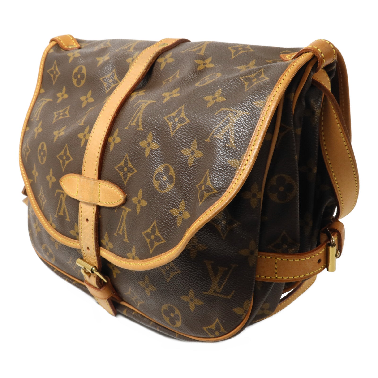 LOUIS VUITTON Monogram Saumur 30肩背袋