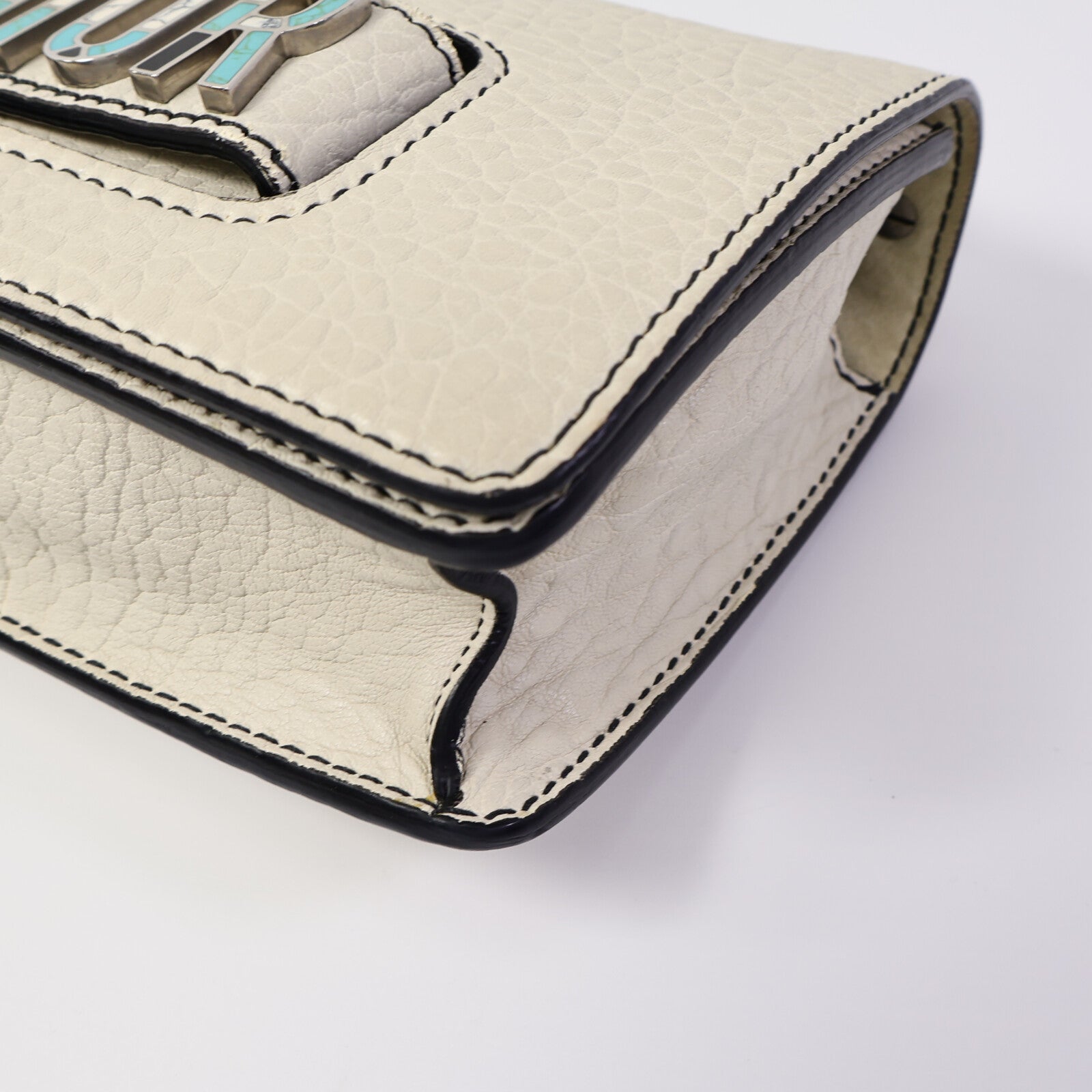 Dior 牛皮皮革Chain Shoulder Bag鏈帶肩背袋