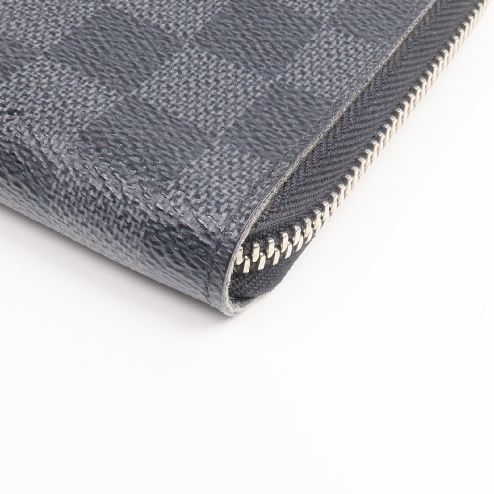 LOUIS VUITTON Damier Graphite Zippy Organizer銀扣長錢包