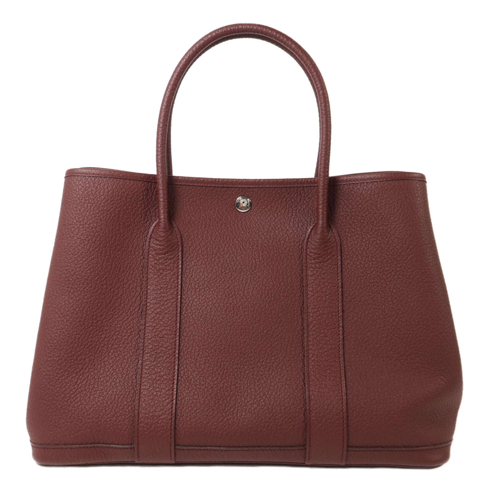HERMES Negonda皮革Garden Party PM手挽袋Rough H