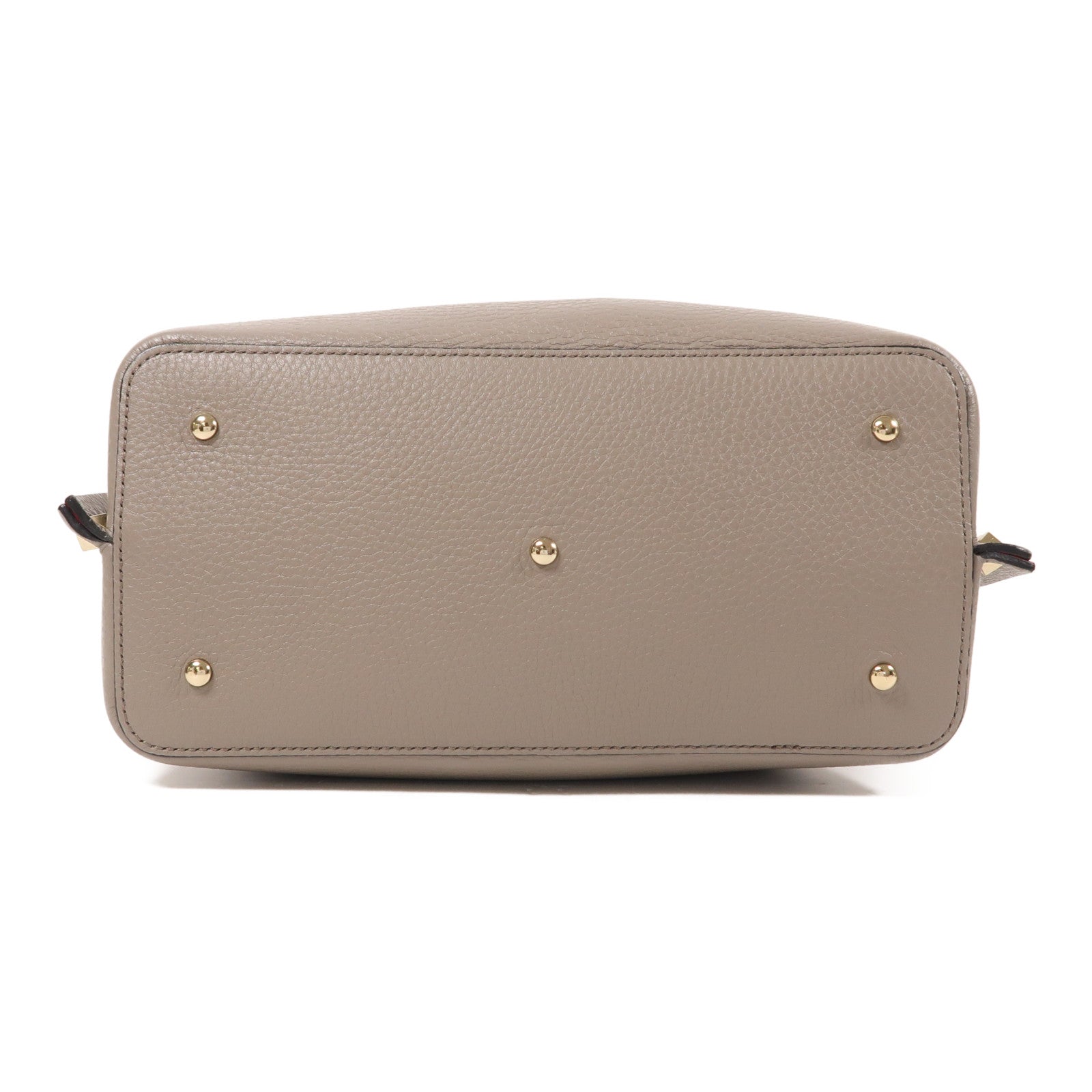 Valentino 【激減優惠】牛皮皮革Rockstud金扣手挽肩背兩用袋