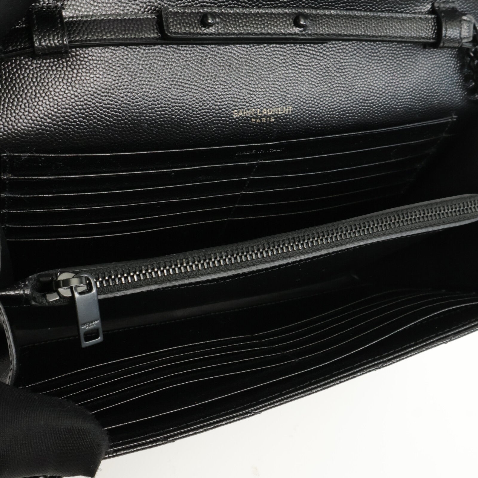 SAINT LAURENT 牛皮皮革Cassandre Envelope肩背袋
