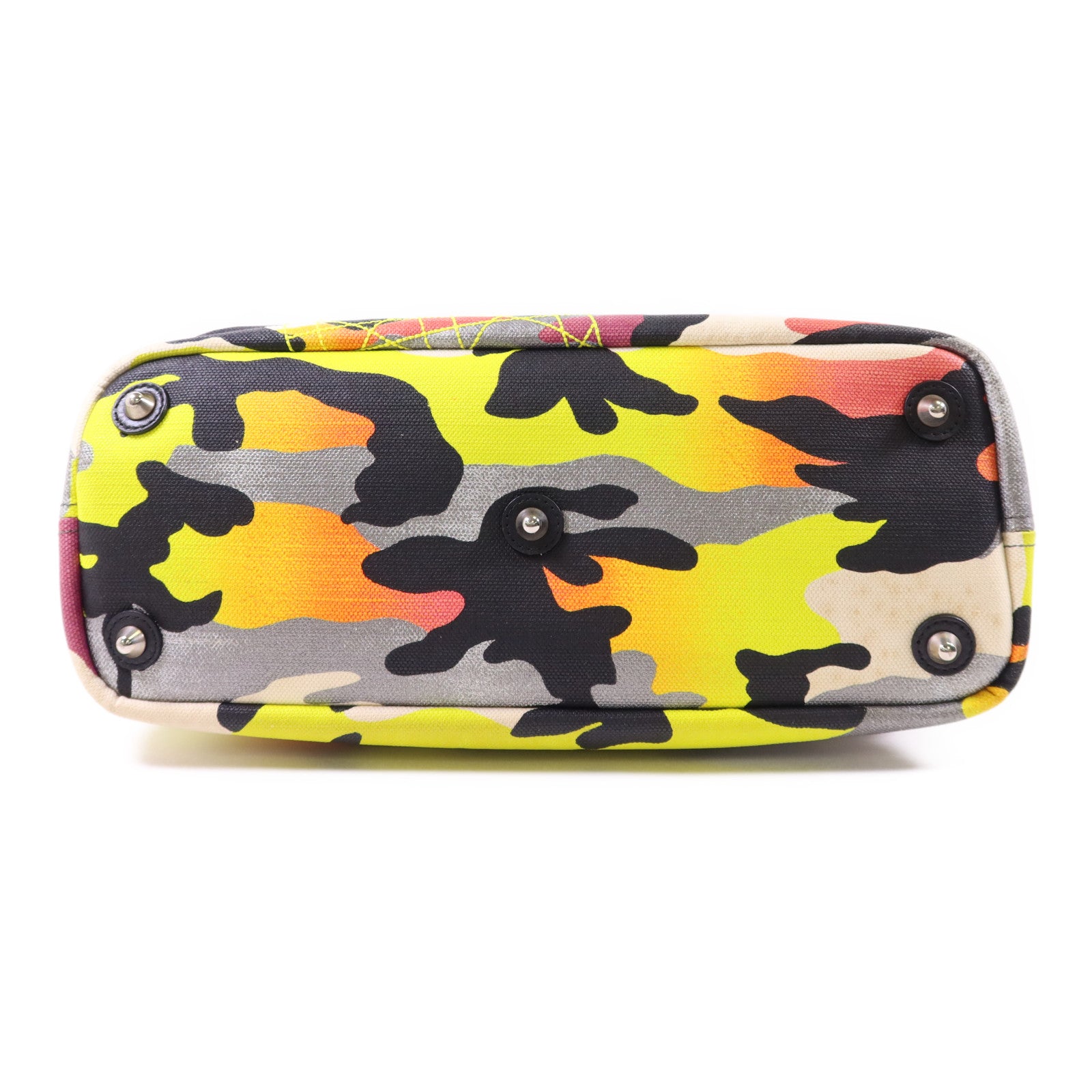 Dior 帆布Dior X Anselm Reyle銀扣肩背袋