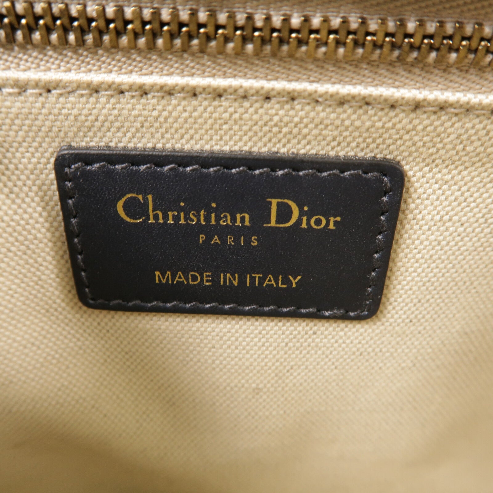 Dior 帆布Dioraddict Flap Bag鏈帶肩背袋