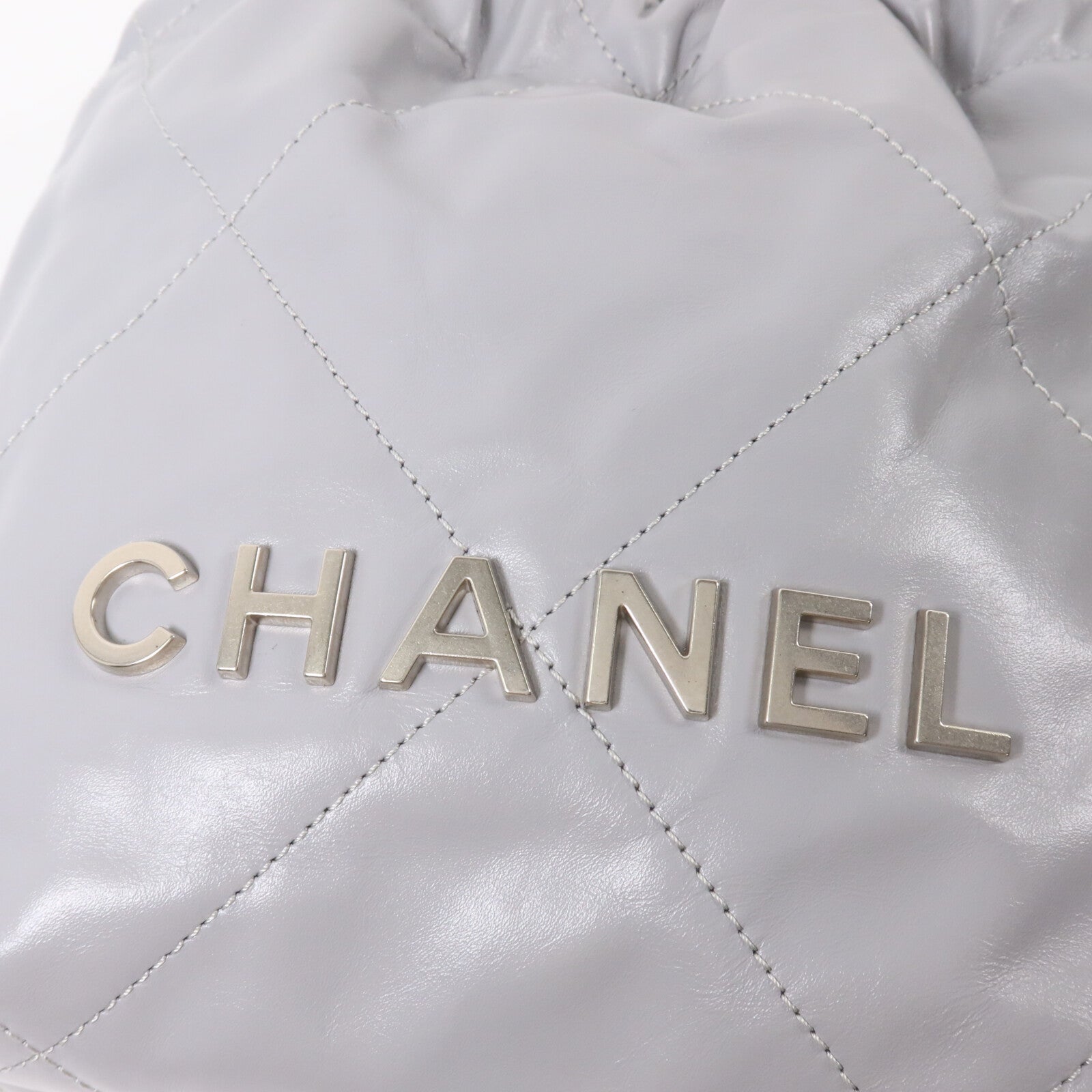 CHANEL 牛皮皮革Chanel 22 Mini鏈帶肩背袋