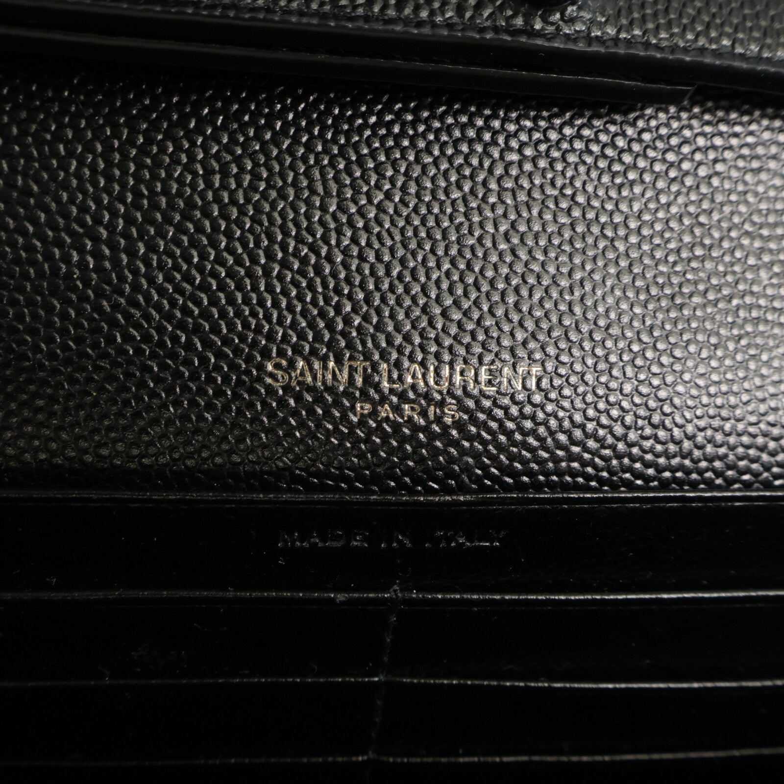 SAINT LAURENT 牛皮皮革Cassandre Envelope肩背袋